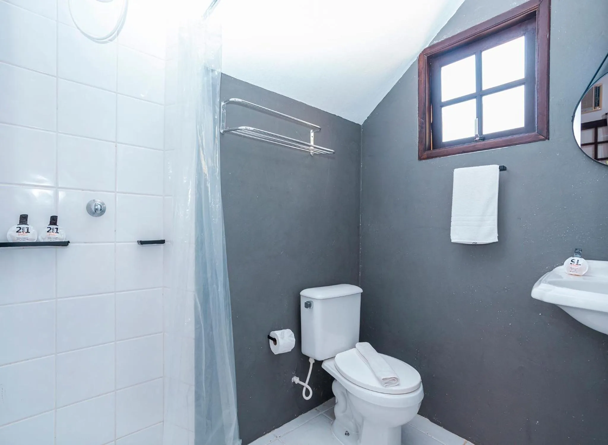 Bathroom in Pousada Aysú Maresias