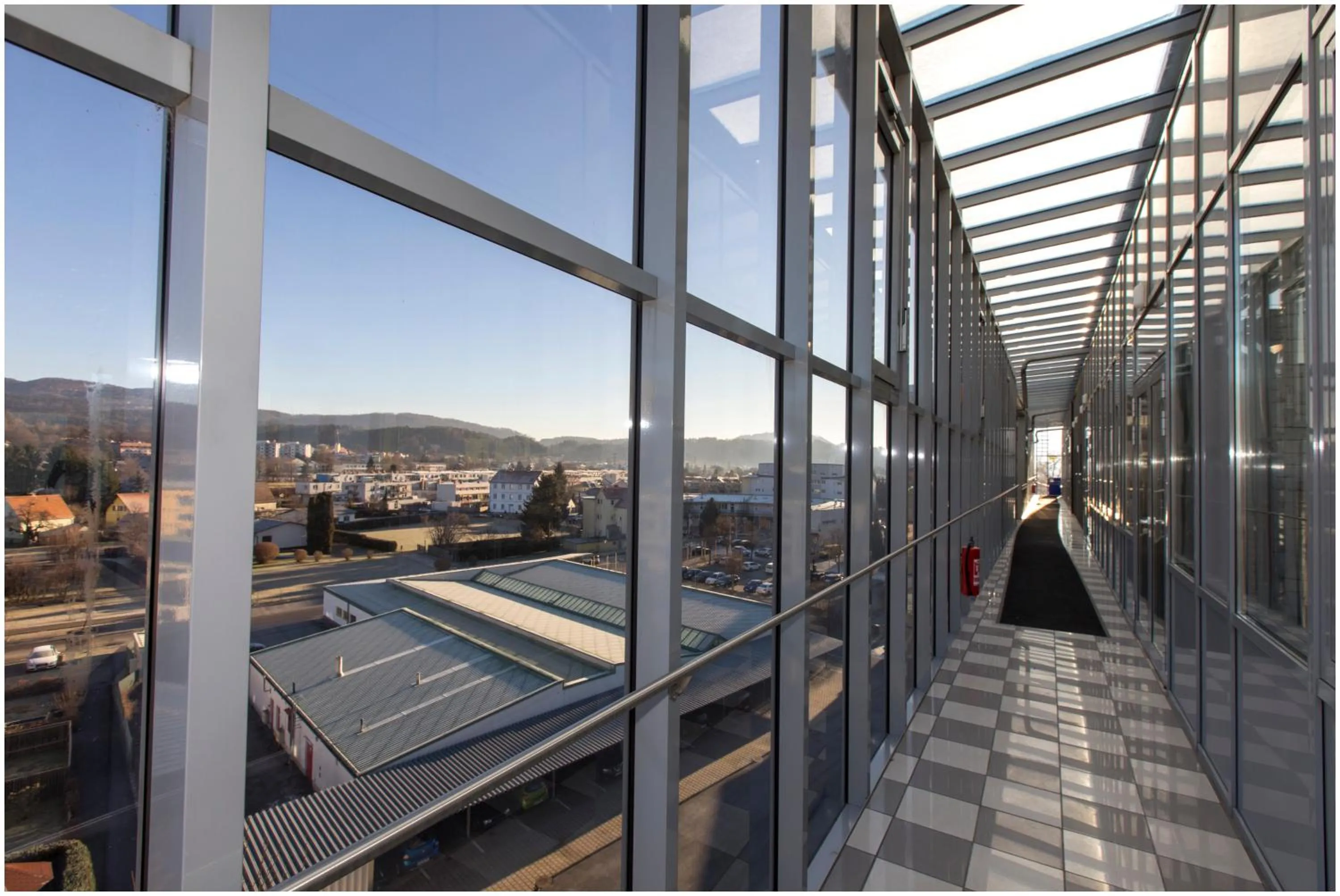 Patio in Hotel Gratkorn - "Bed & Breakfast"