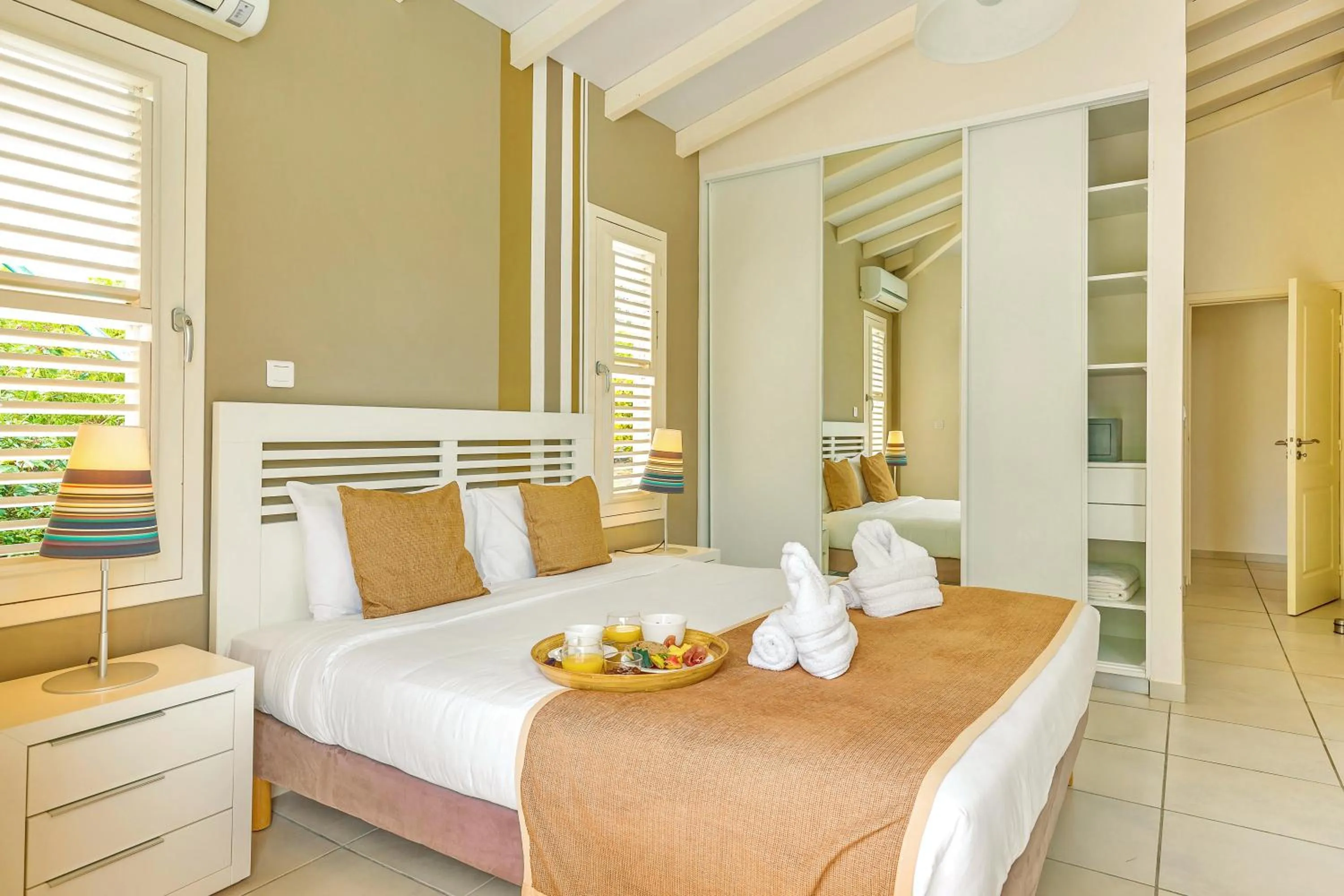 Bed in Villas Palm