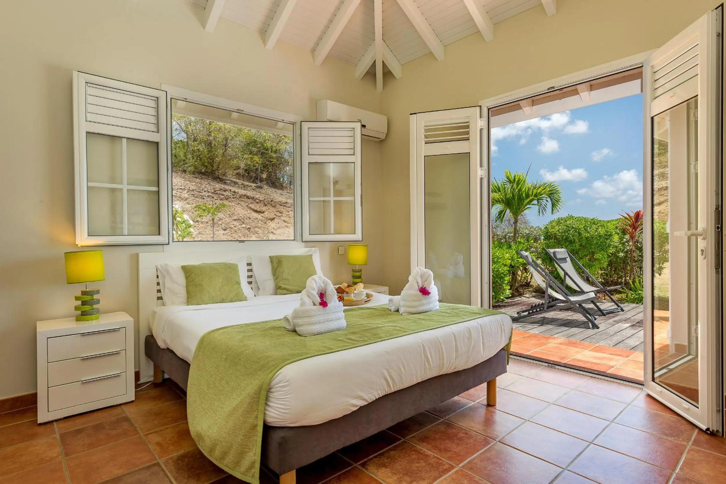 Bedroom, Bed in Villas Palm