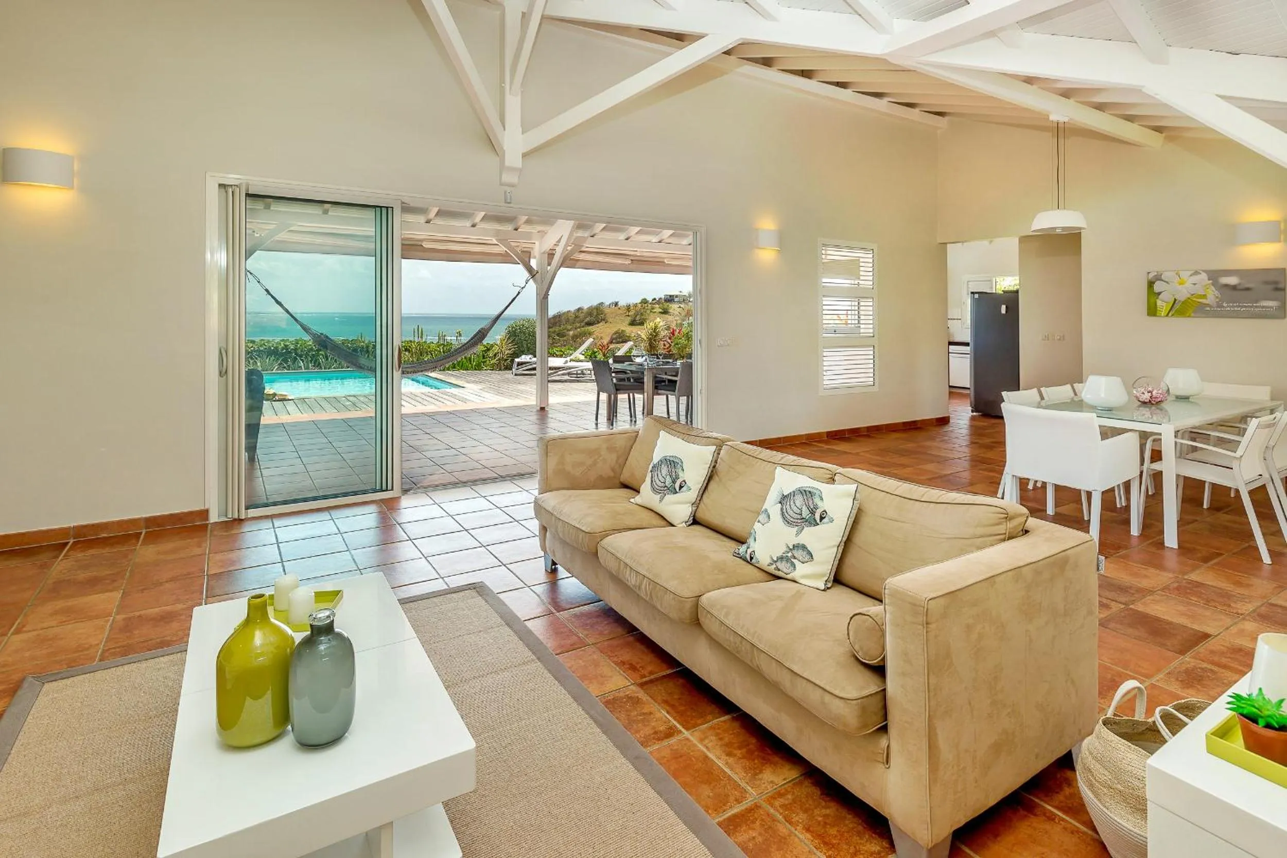 Living room in Villas Palm