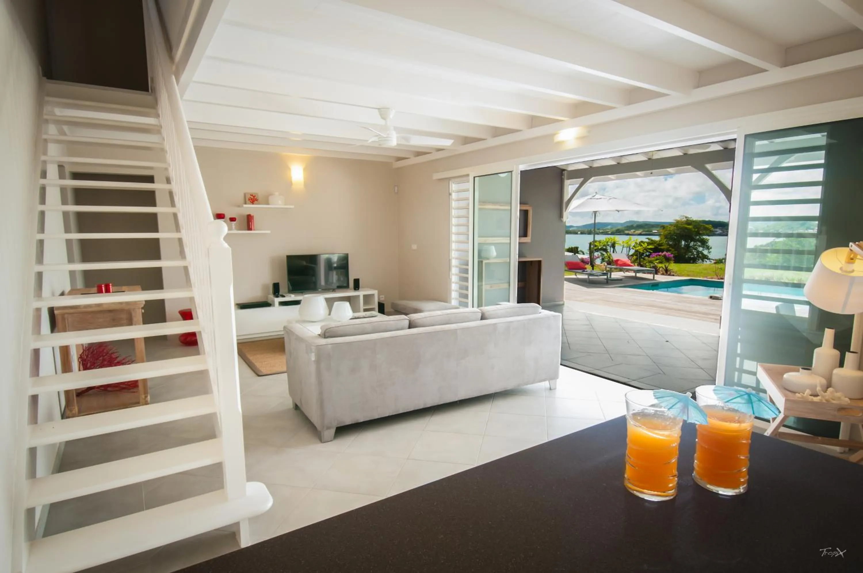 Living room in Villas Palm