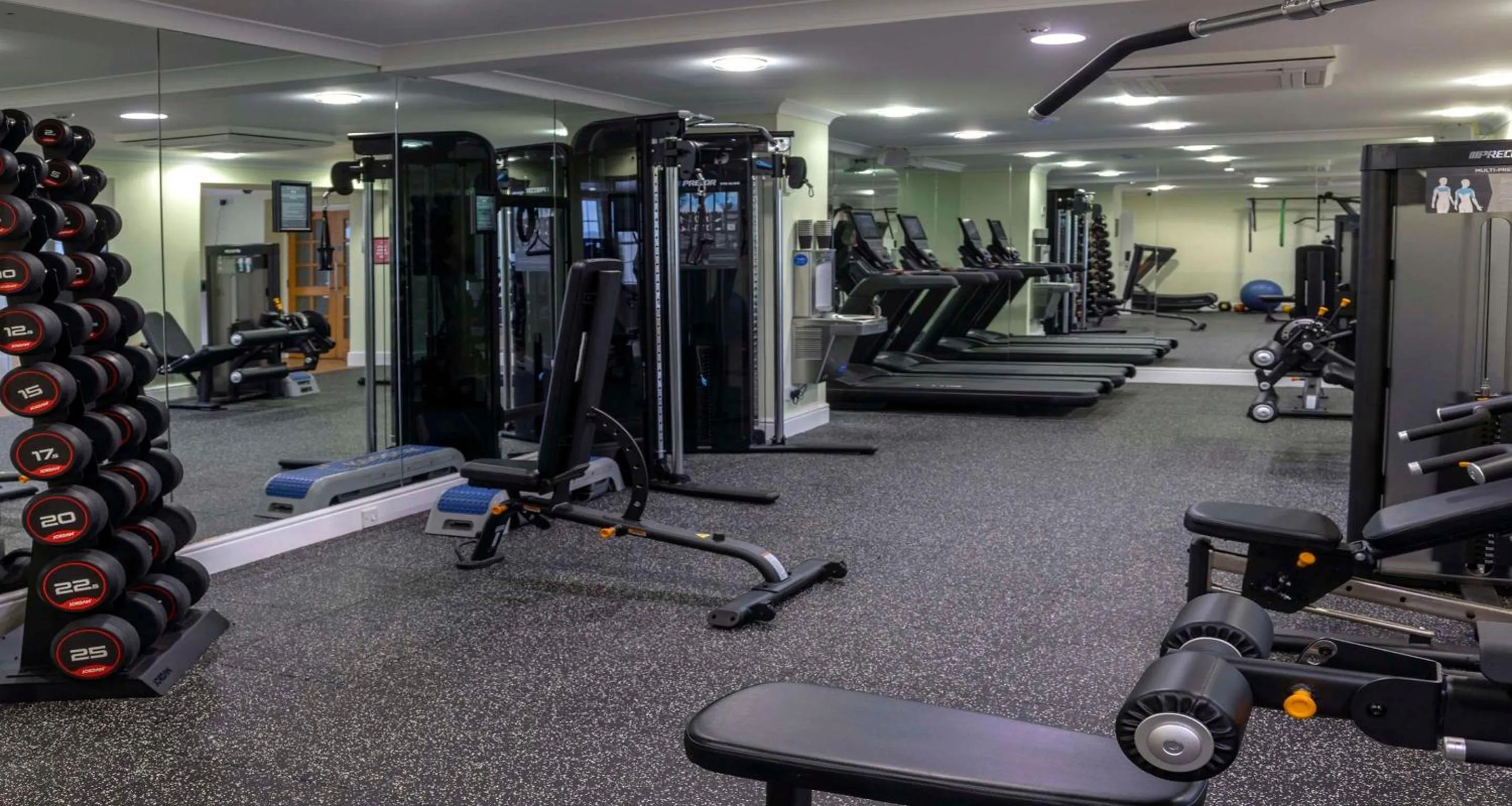 Fitness centre/facilities in Best Western Premier EMA Yew Lodge Hotel