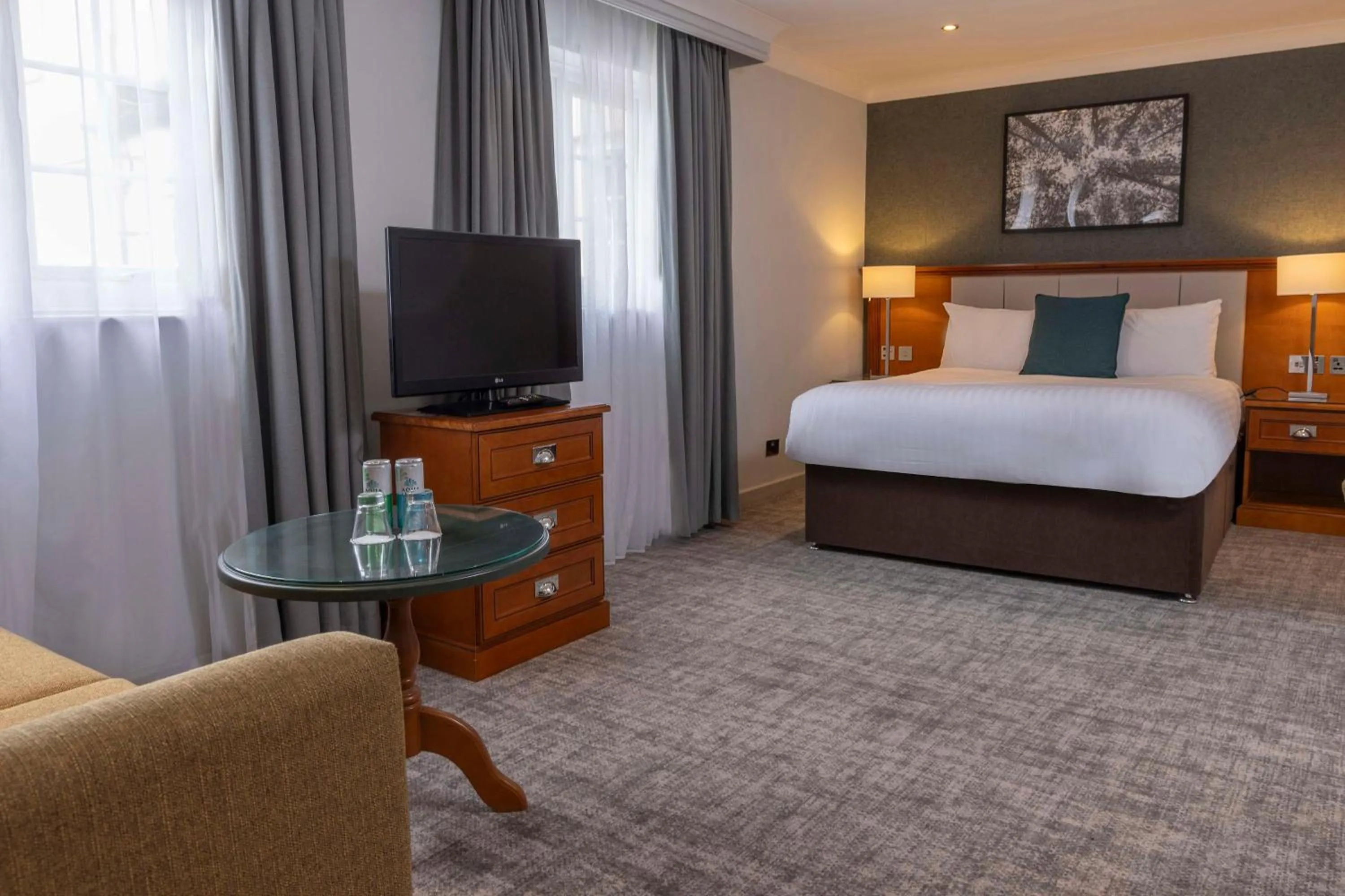 Bedroom, Bed in Best Western Premier EMA Yew Lodge Hotel