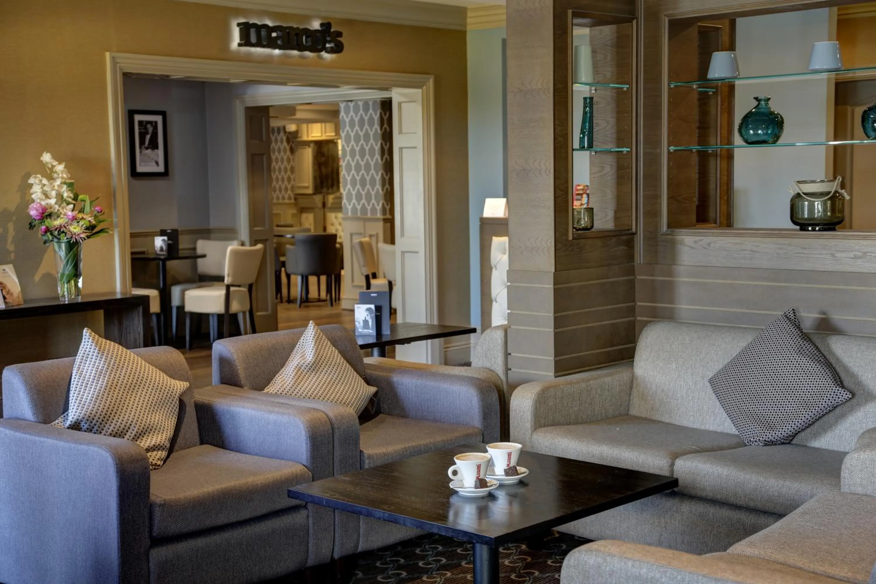 Lobby or reception in Best Western Premier EMA Yew Lodge Hotel