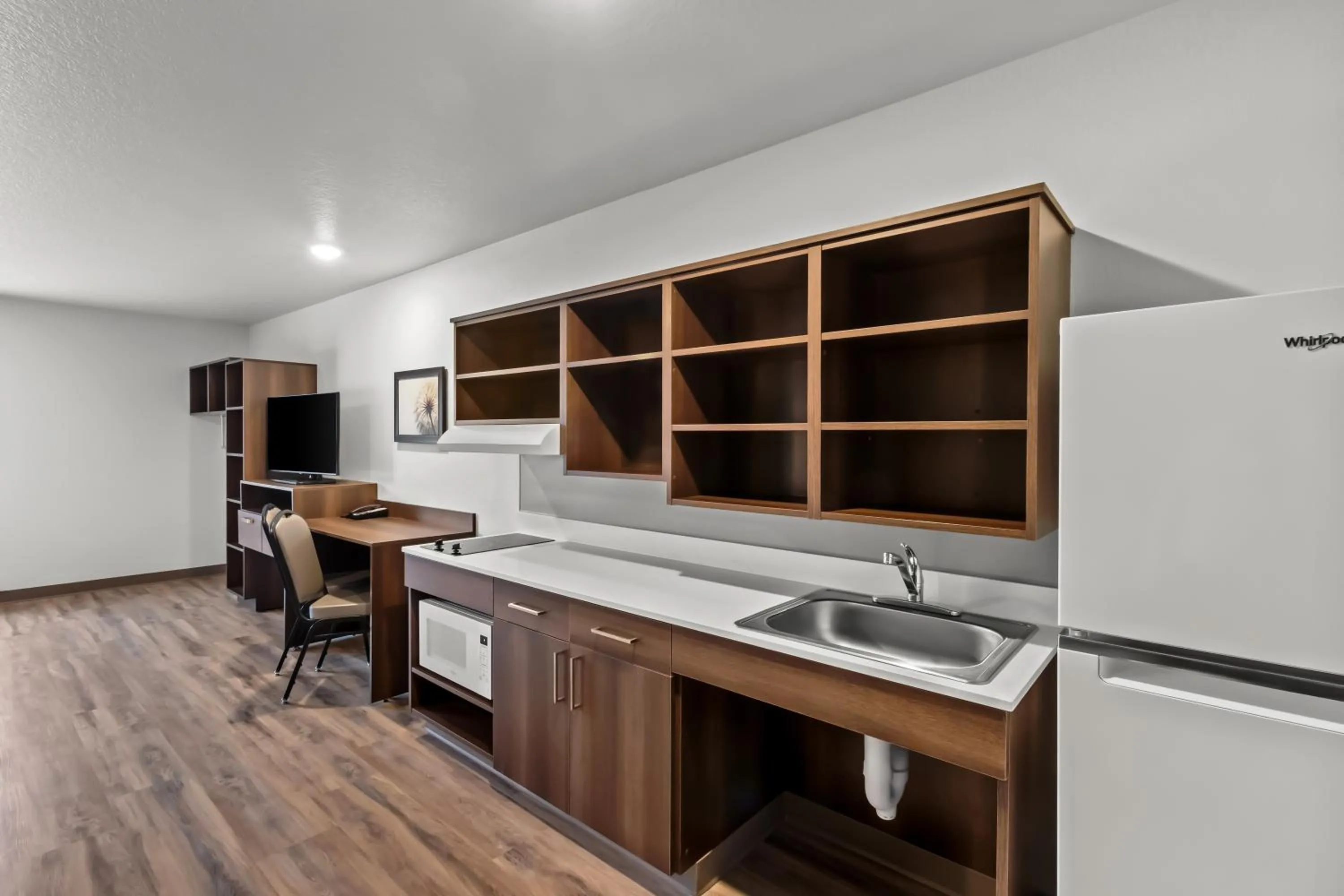 kitchen in WoodSpring Suites Beaverton - Portland West