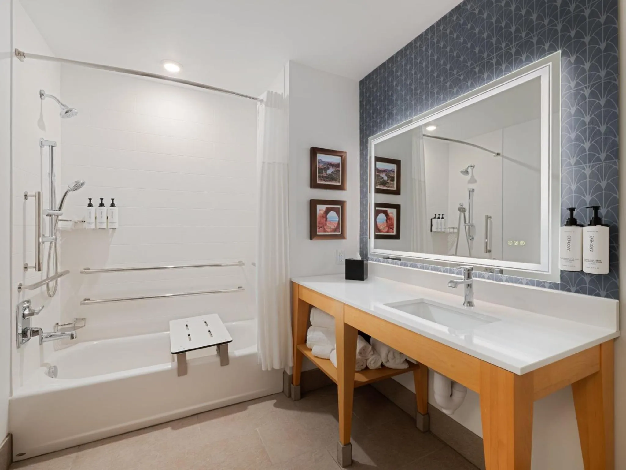 Bathroom in voco Moab by IHG