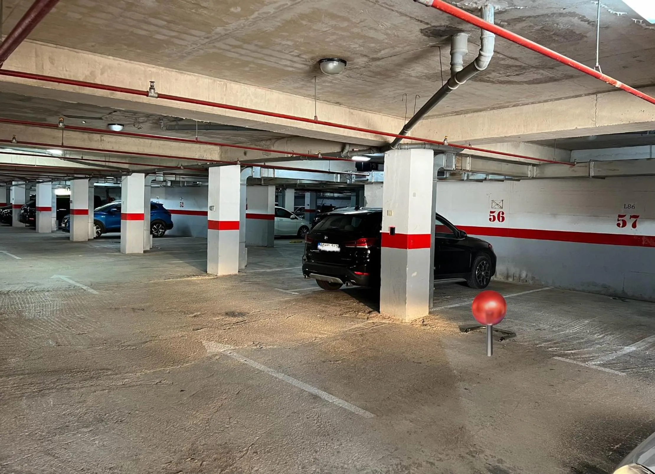 Parking in Luxe Azure Residence