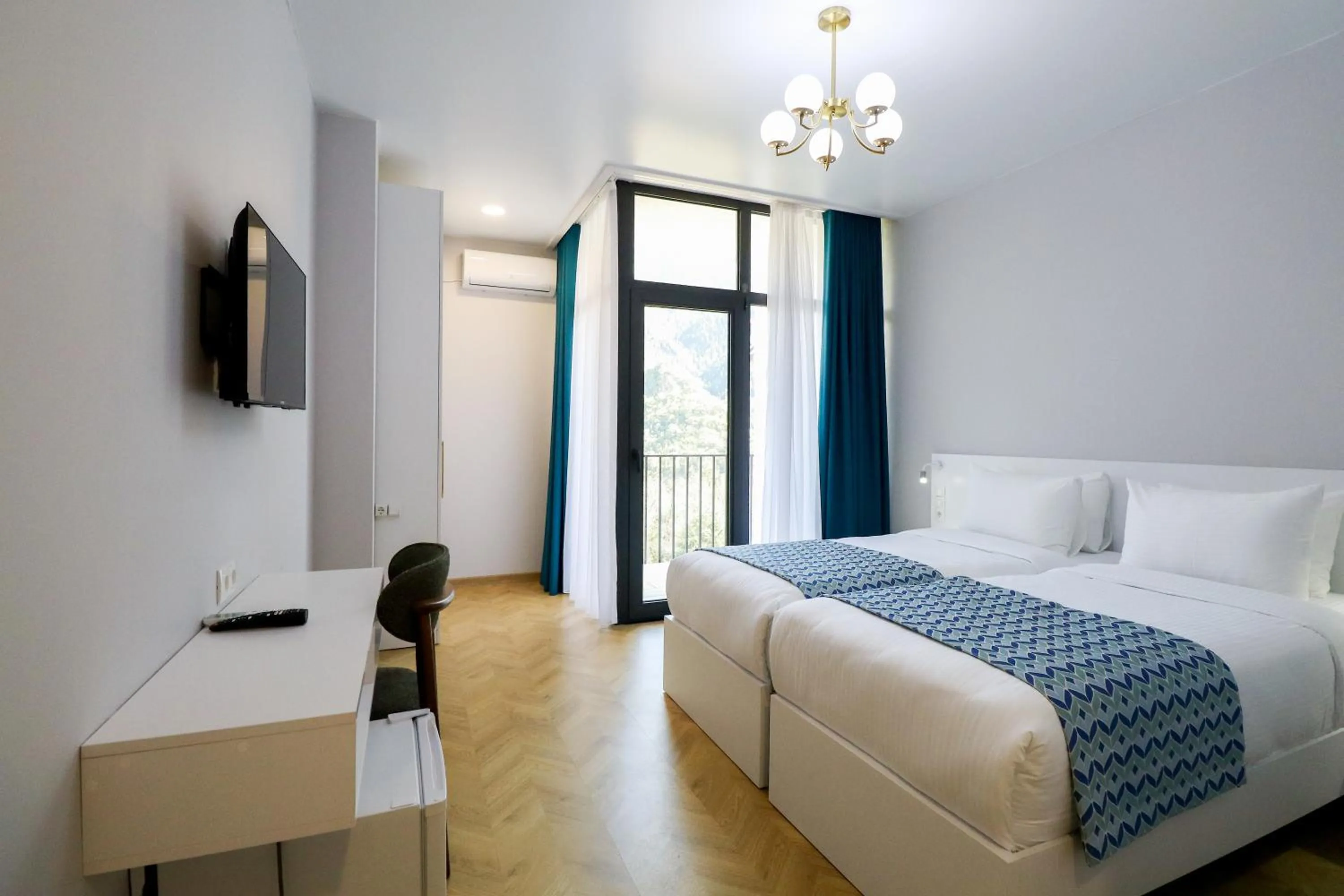 Standard Double or Twin Room with Balcony in Emerald Borjomi Hotel