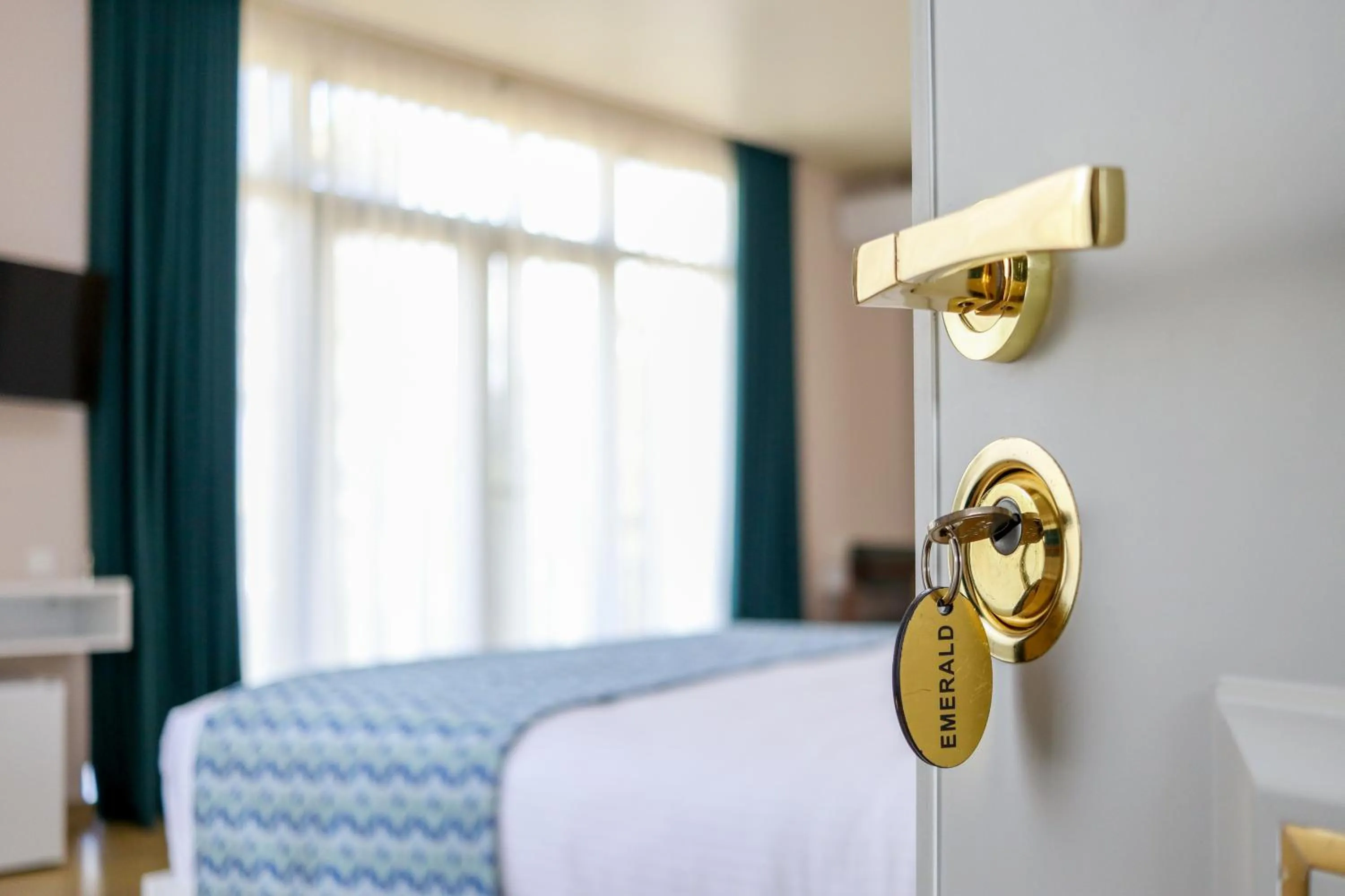 Deluxe Double or Twin Room with Balcony in Emerald Borjomi Hotel