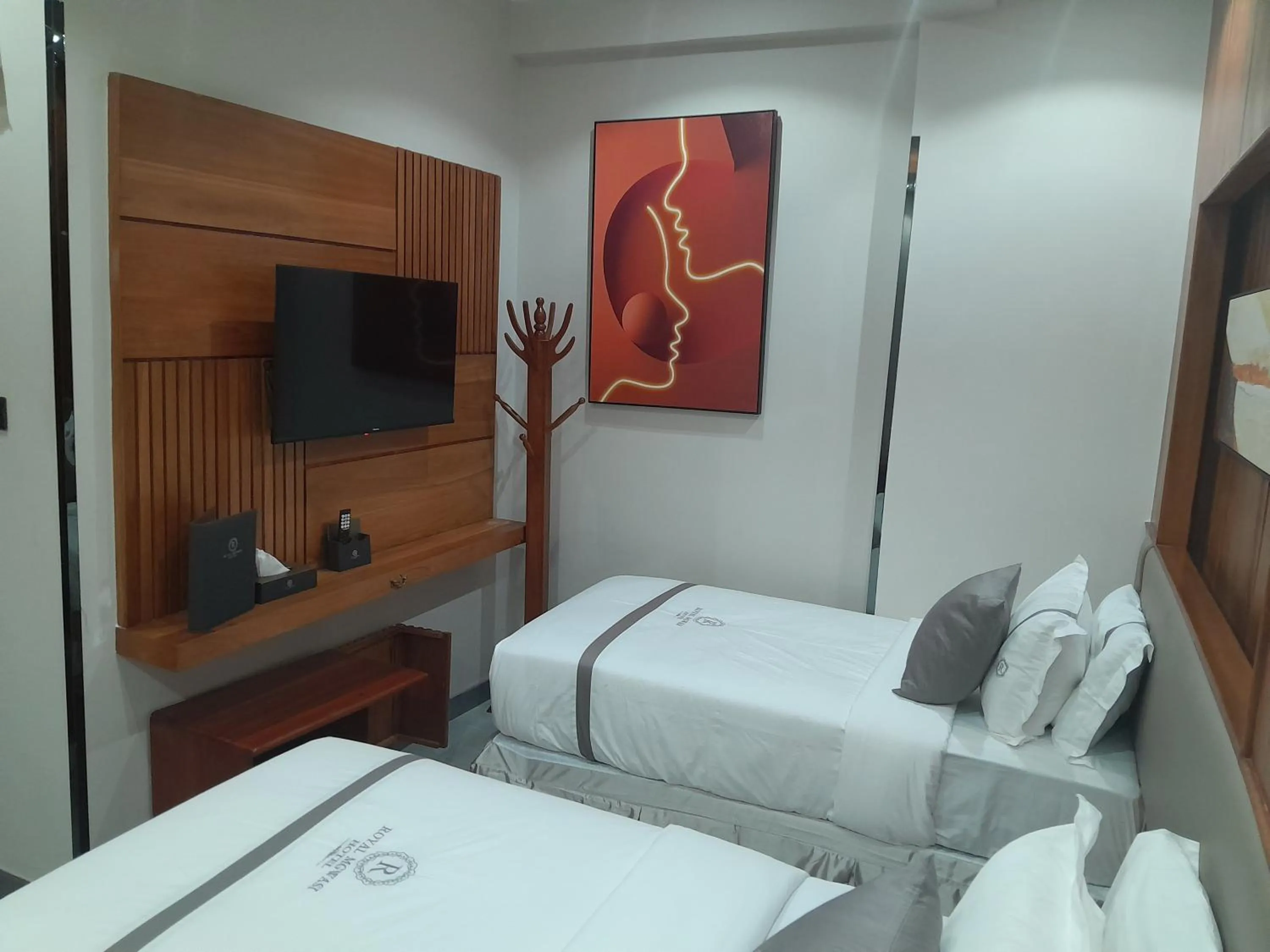 Bed in Royal Mgwasi Hotel