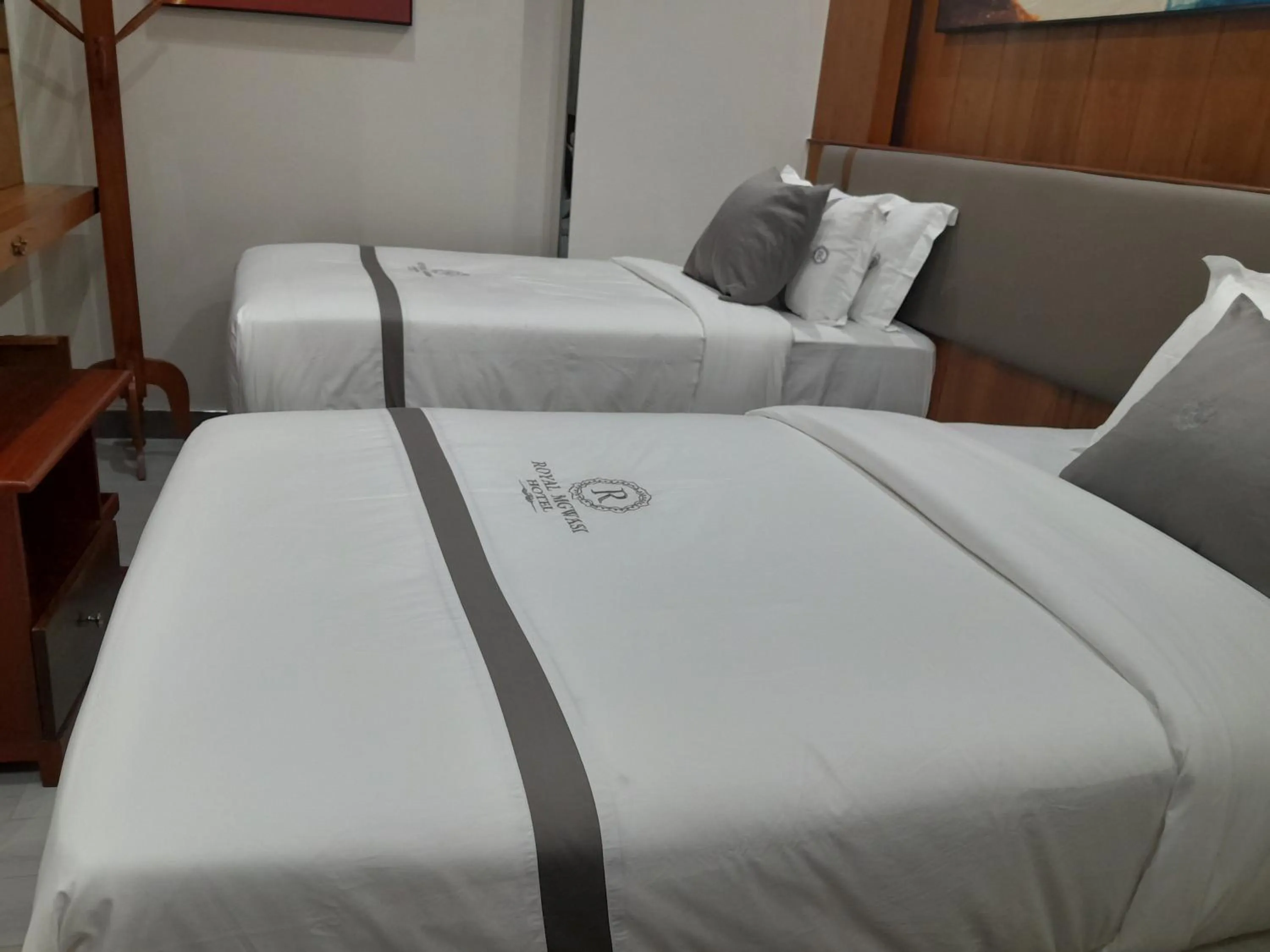 Bed in Royal Mgwasi Hotel
