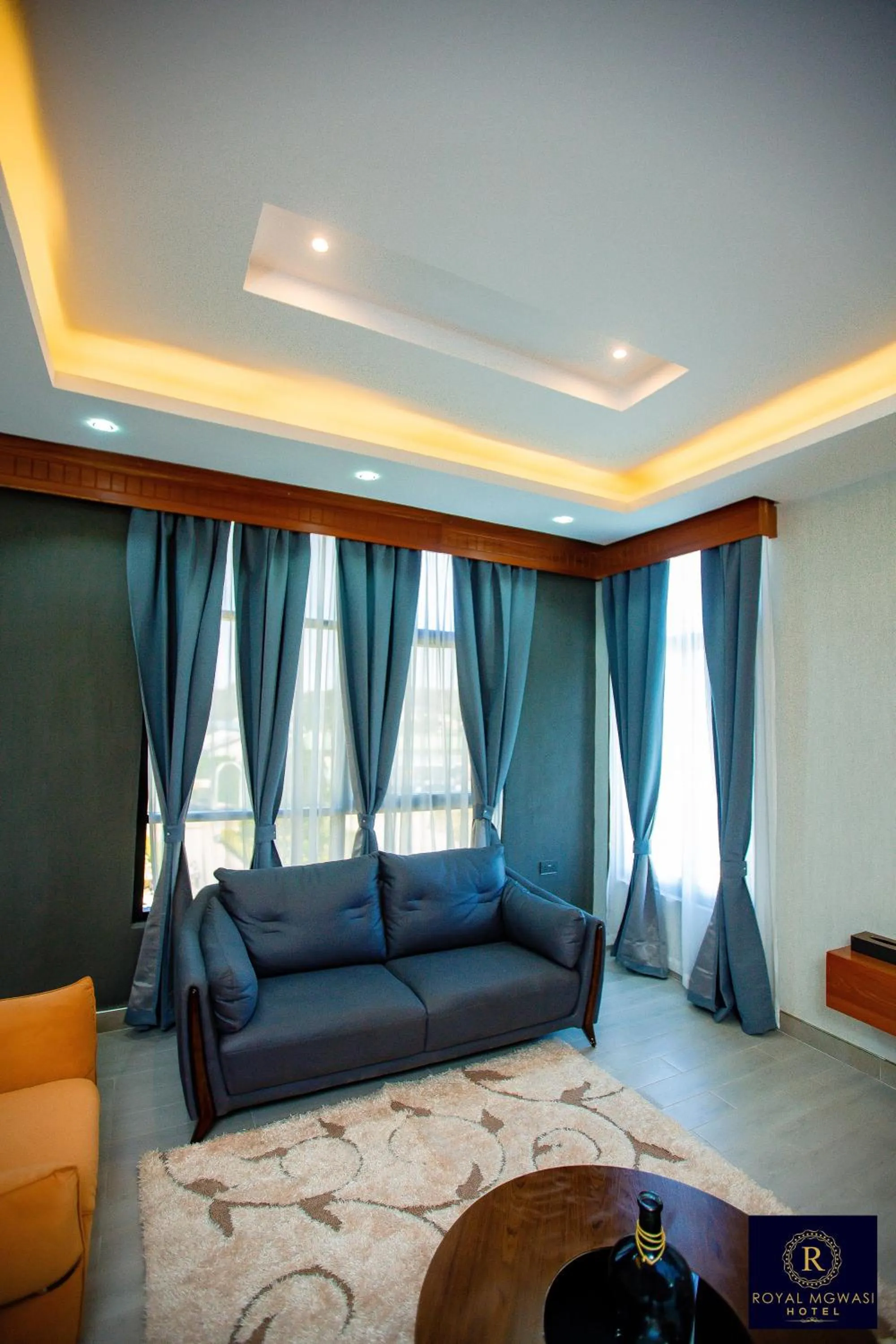 Living room in Royal Mgwasi Hotel