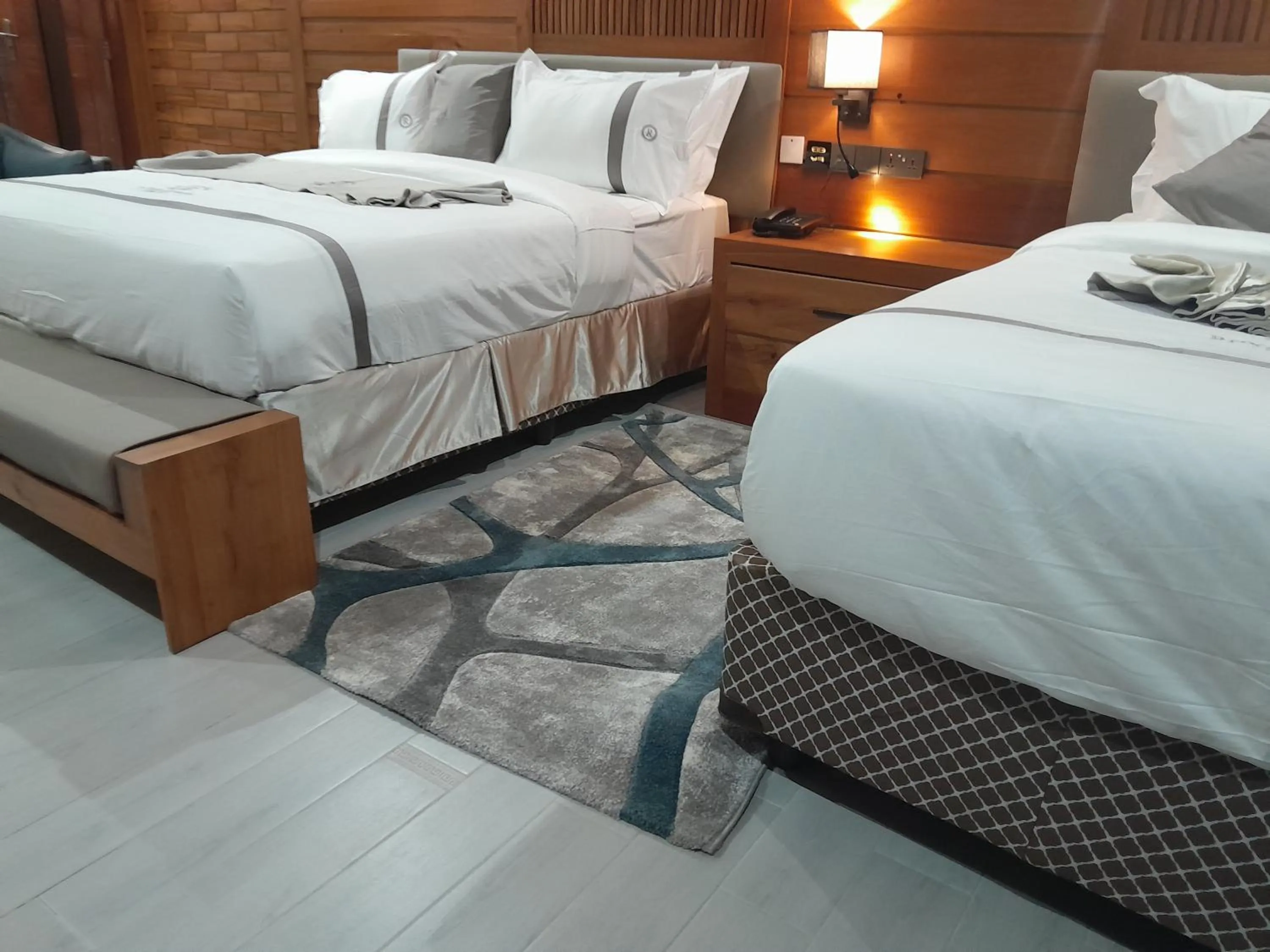 Bed in Royal Mgwasi Hotel