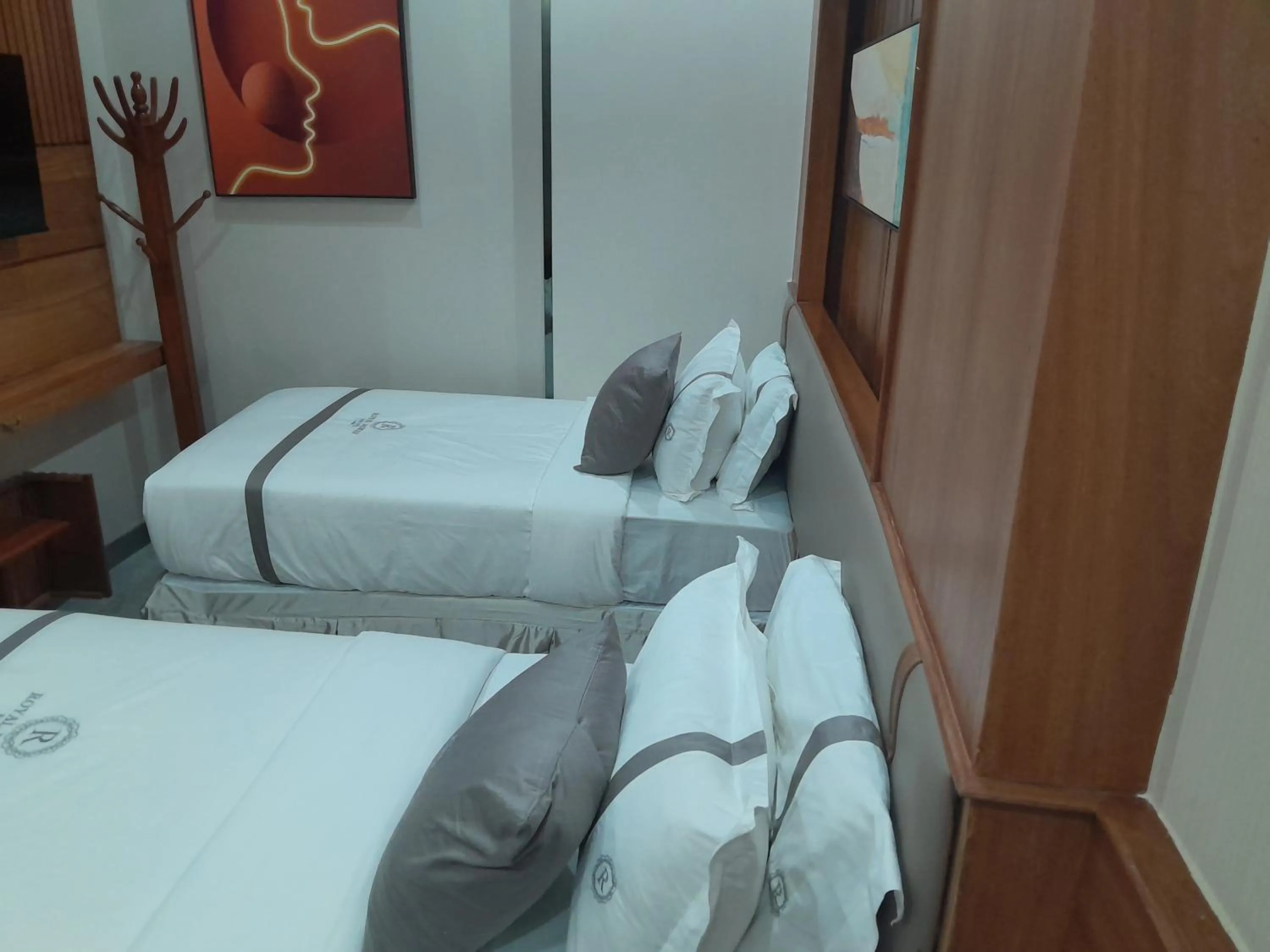 Bed in Royal Mgwasi Hotel