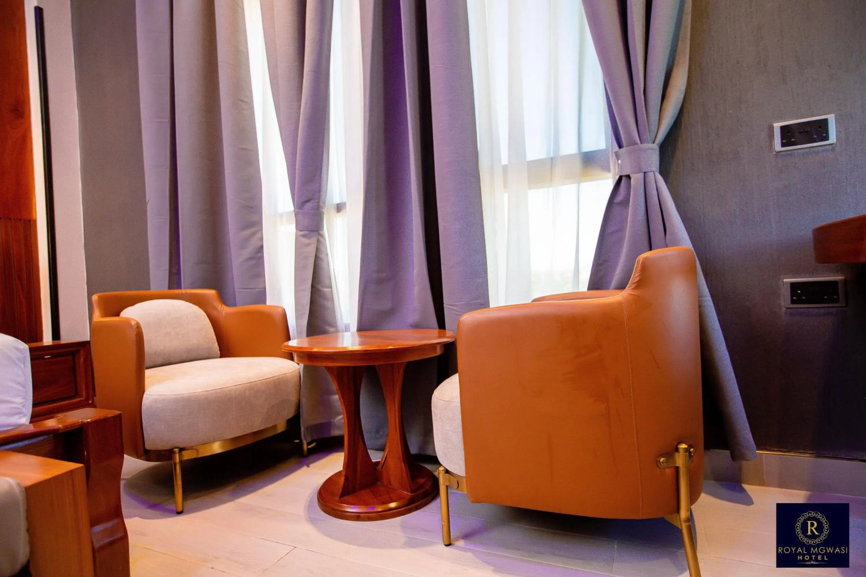 Living room in Royal Mgwasi Hotel