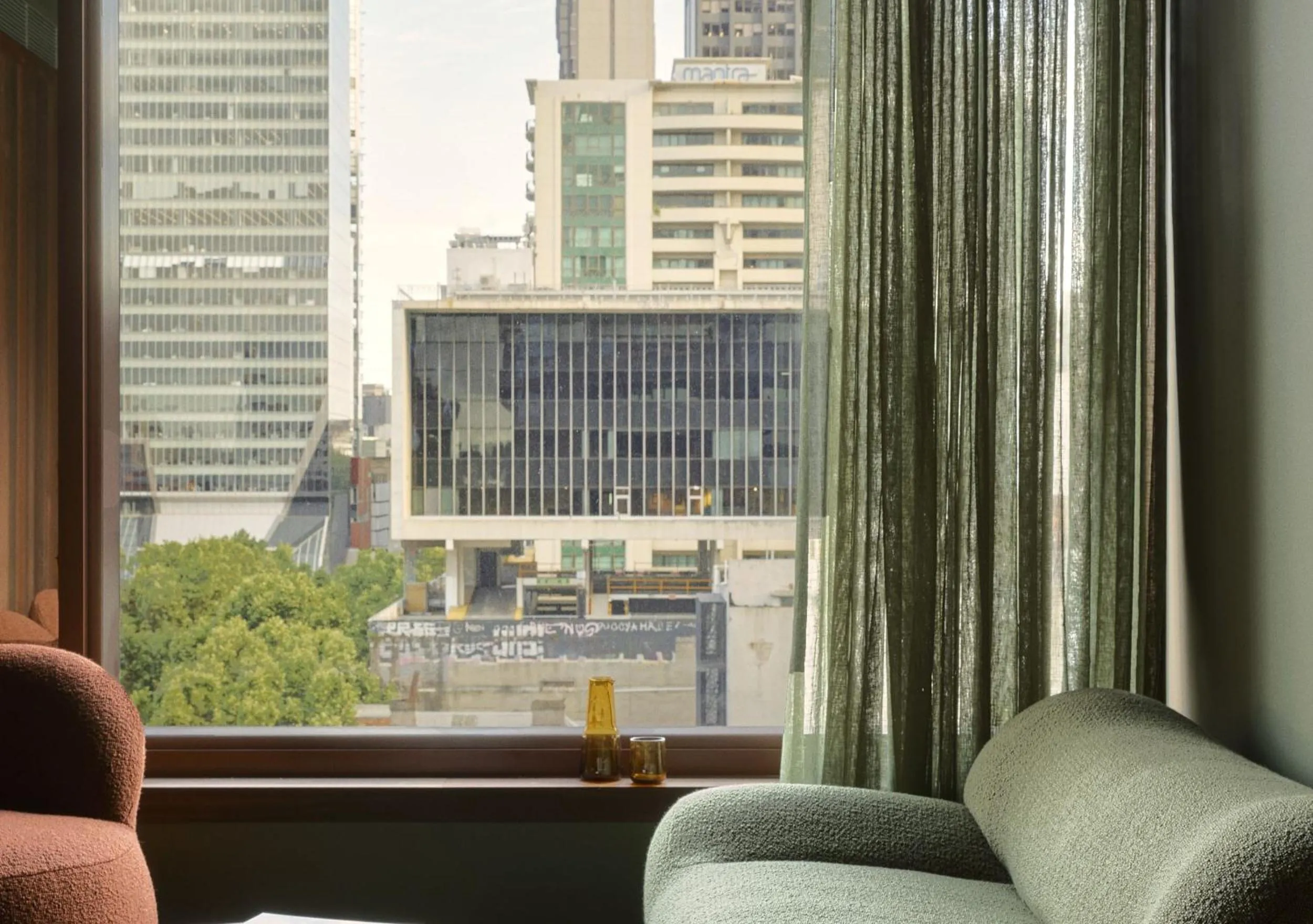 Seating area in Hyde Melbourne Place