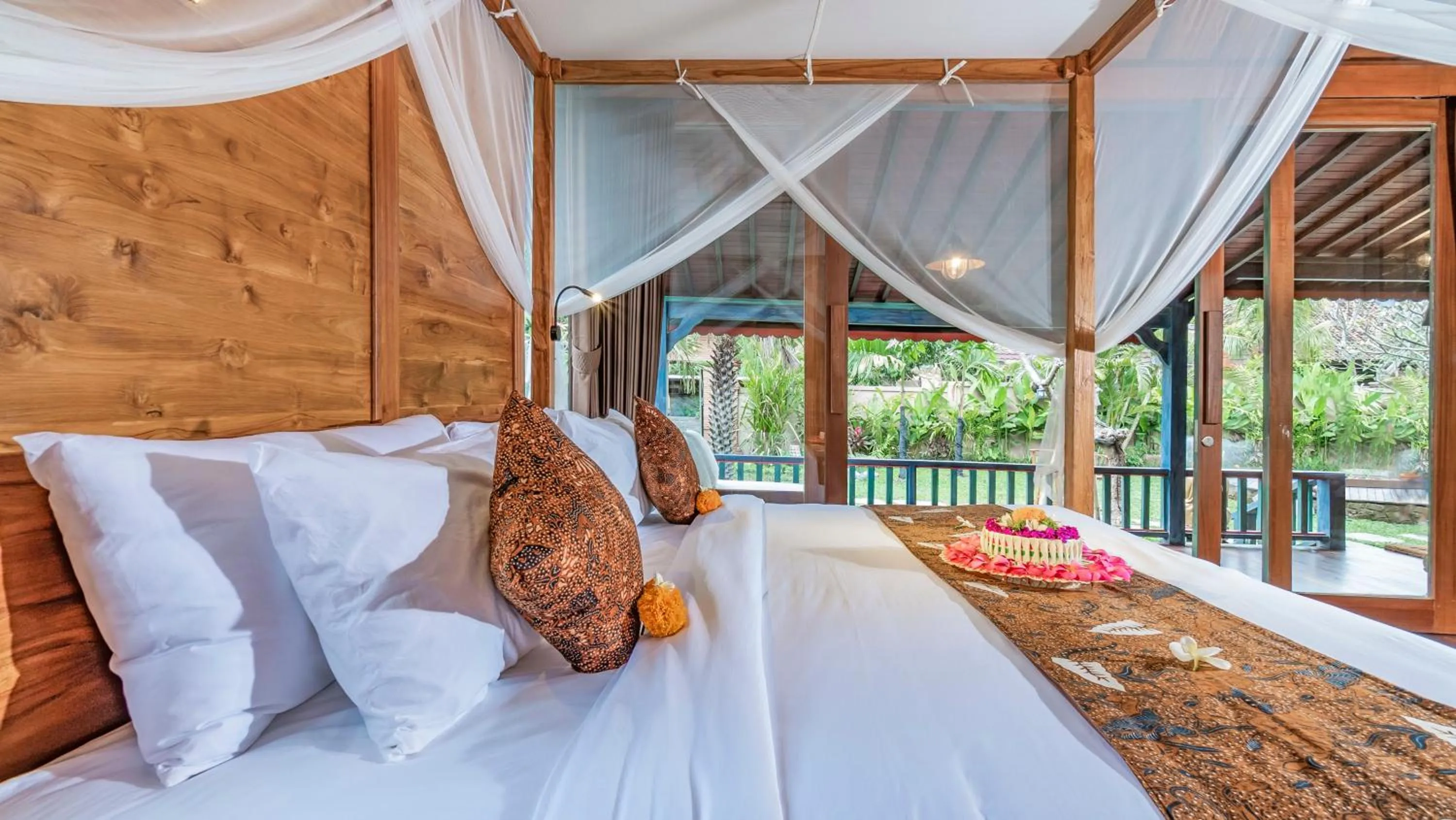 Bedroom, Bed in The Puspa Villa