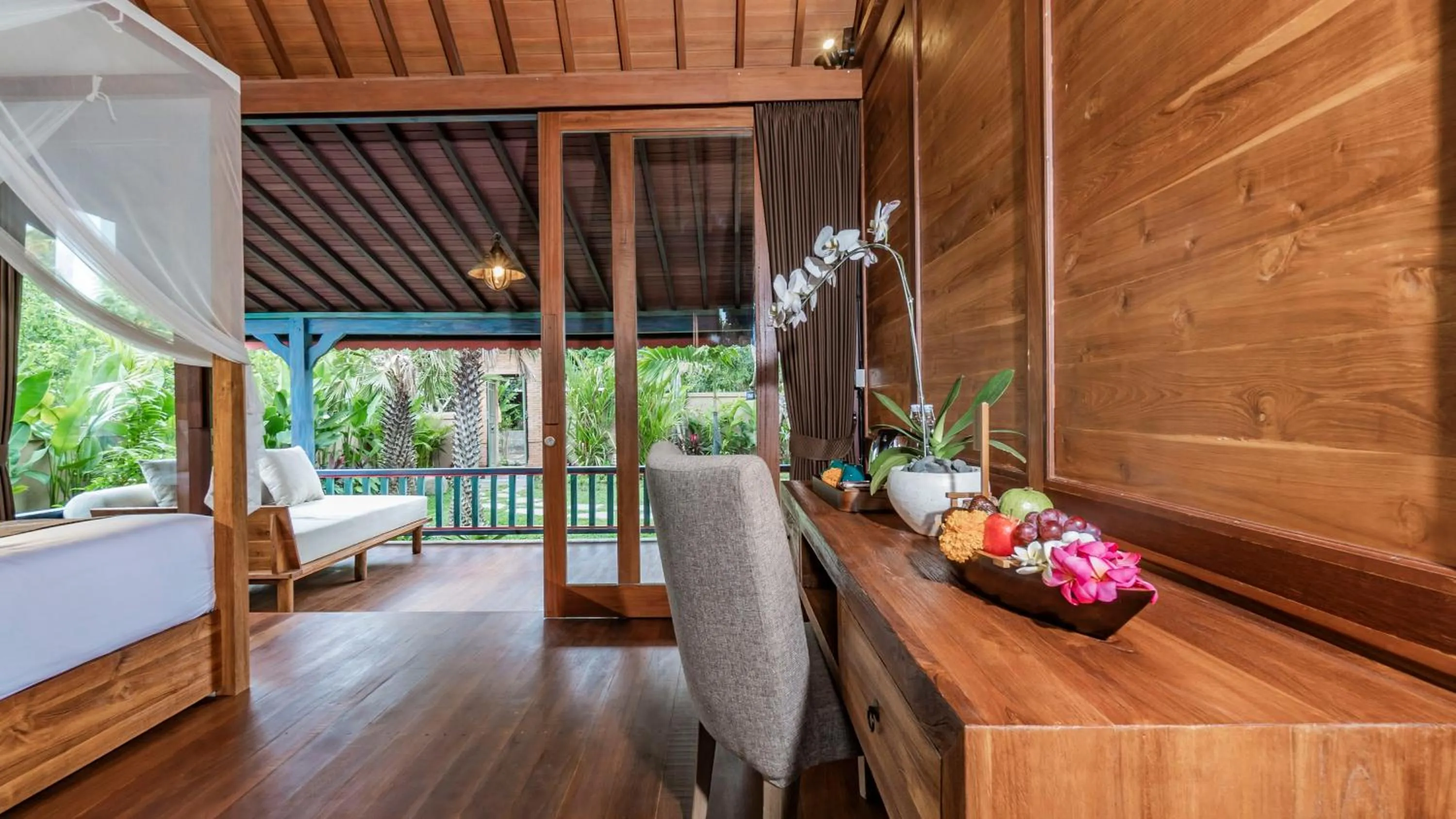 Bedroom, Bed in The Puspa Villa