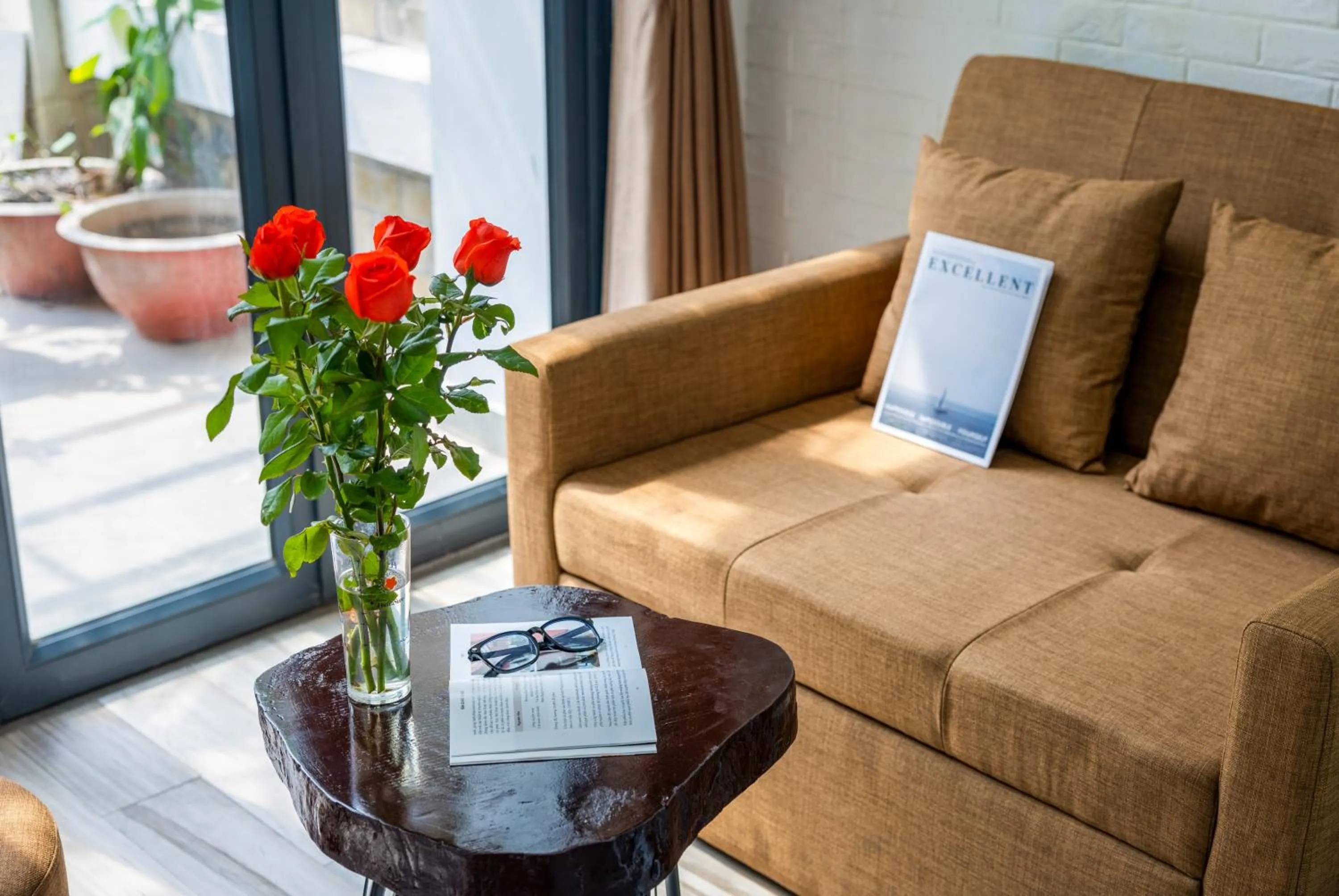 Living room in Hanoi Center View Hotel and Spa