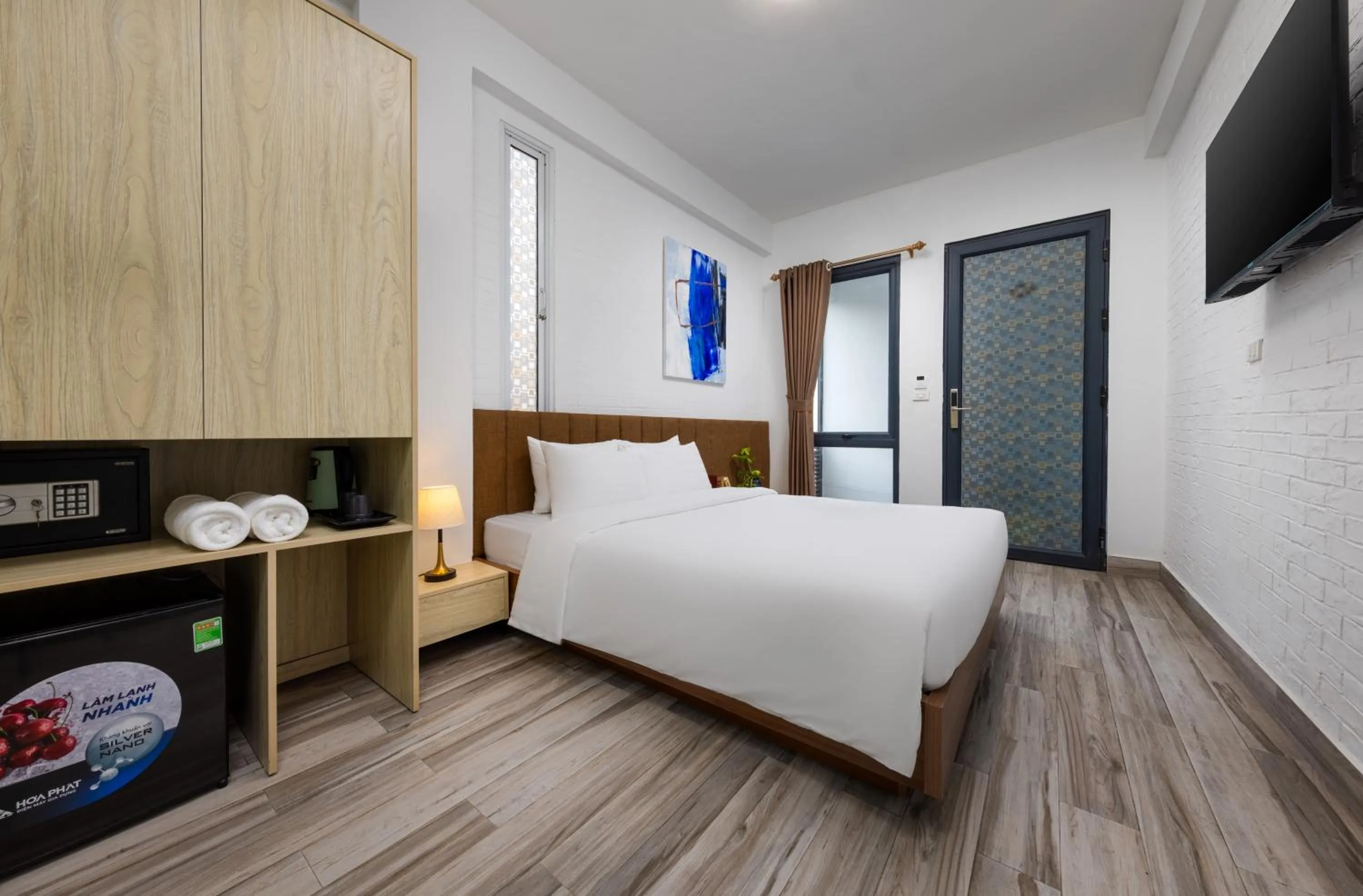 Bed in Hanoi Center View Hotel and Spa