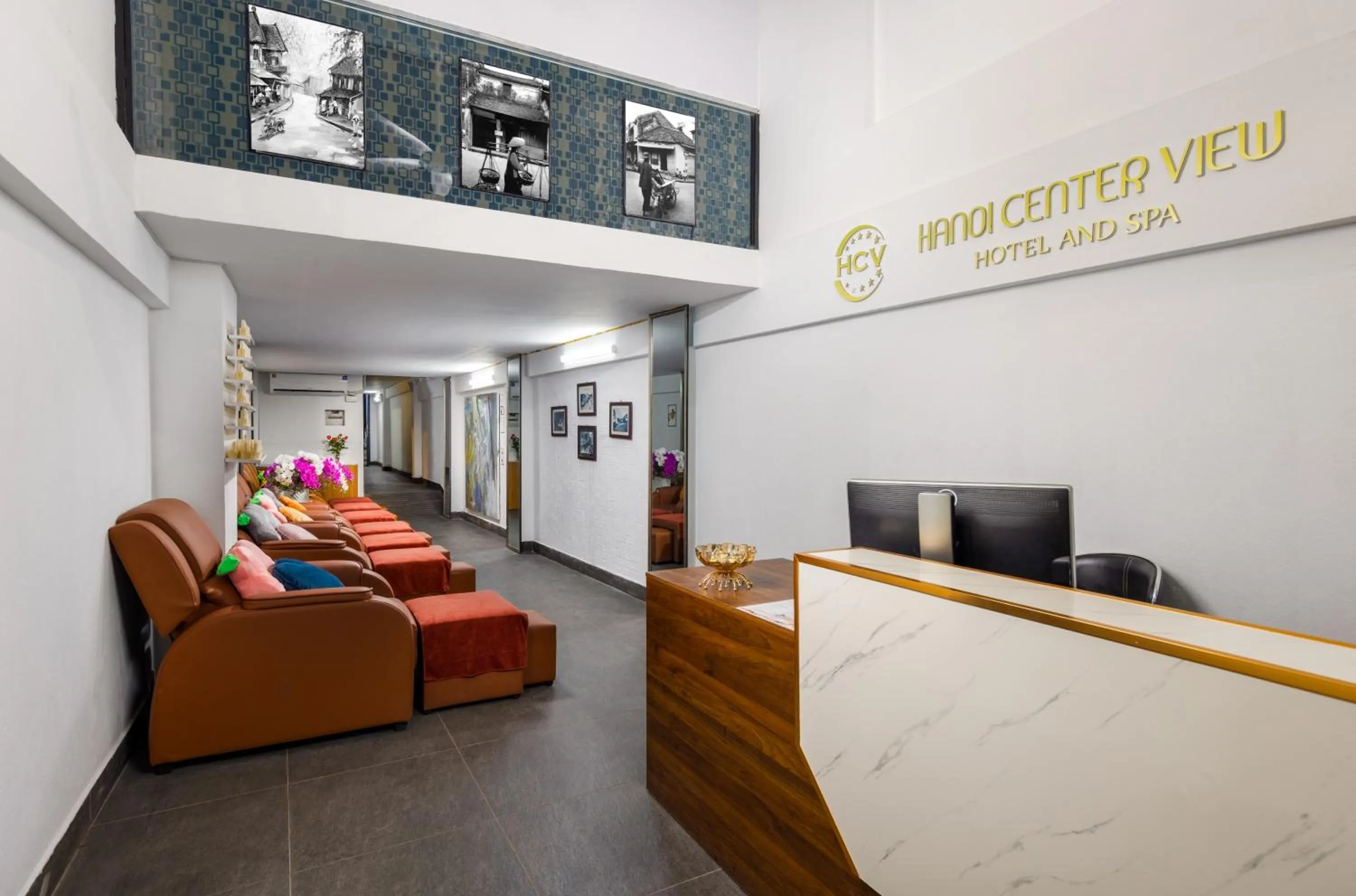 Lobby or reception in Hanoi Center View Hotel and Spa