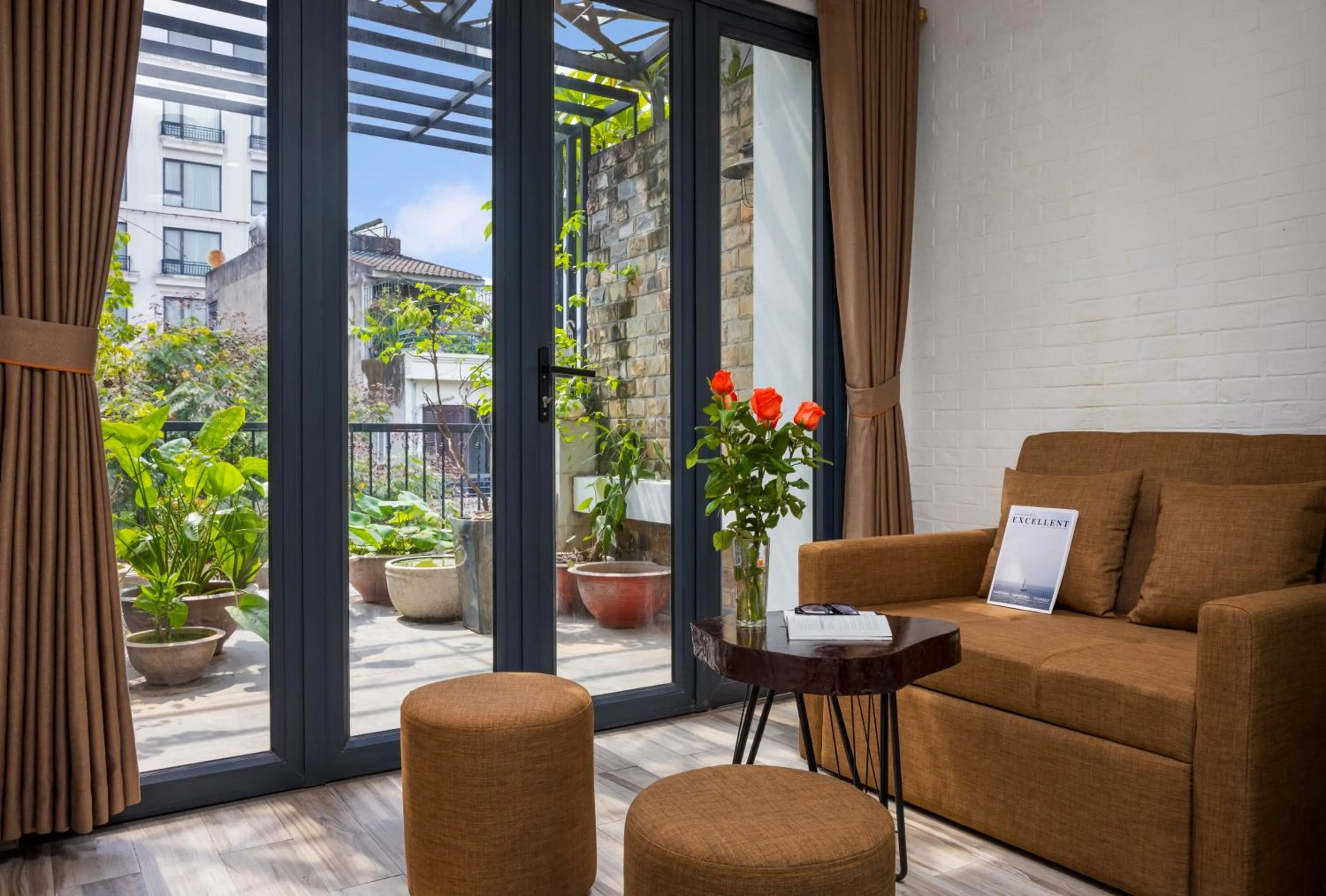 Balcony/Terrace in Hanoi Center View Hotel and Spa