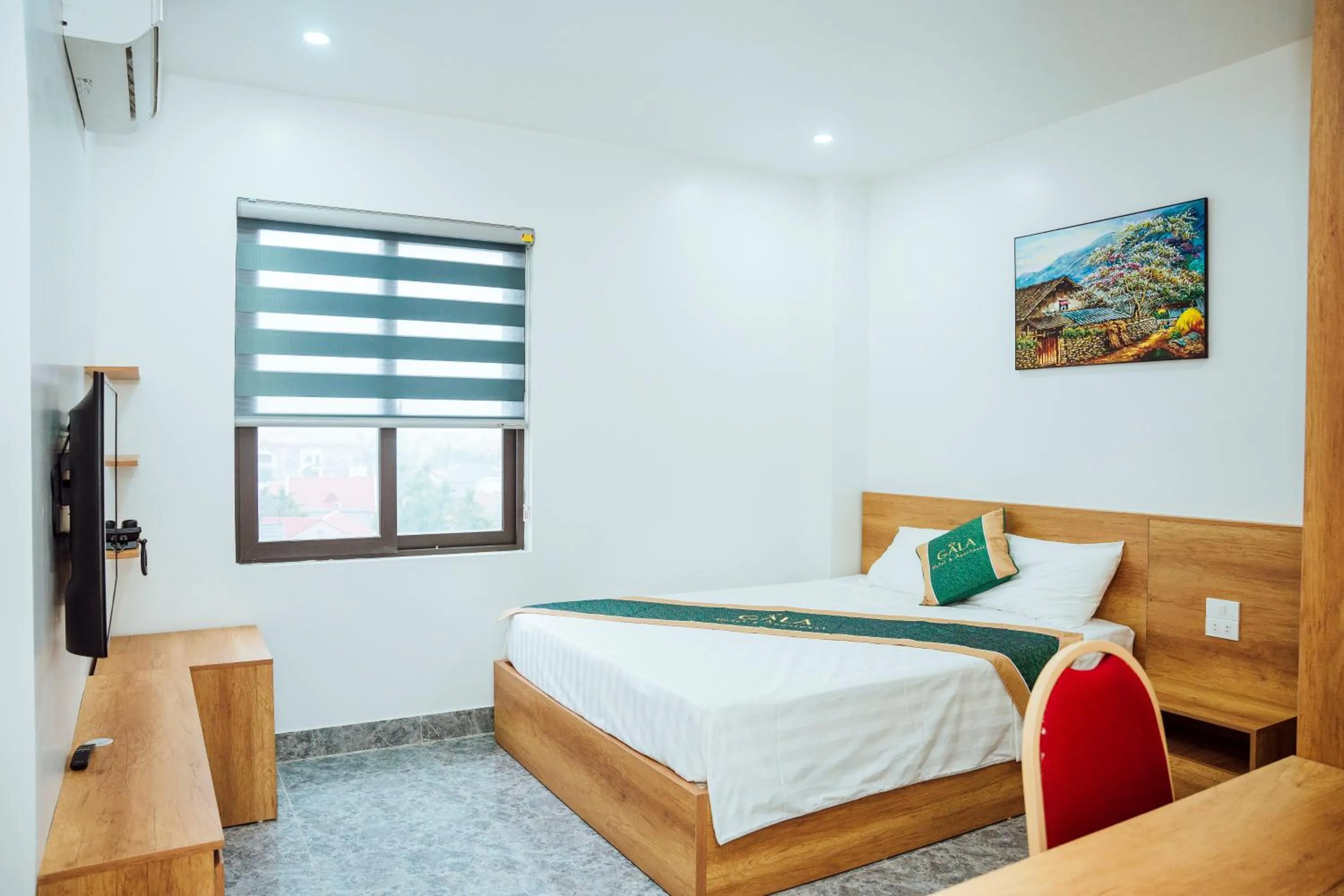 Bed in Gala Hotel & Apartment