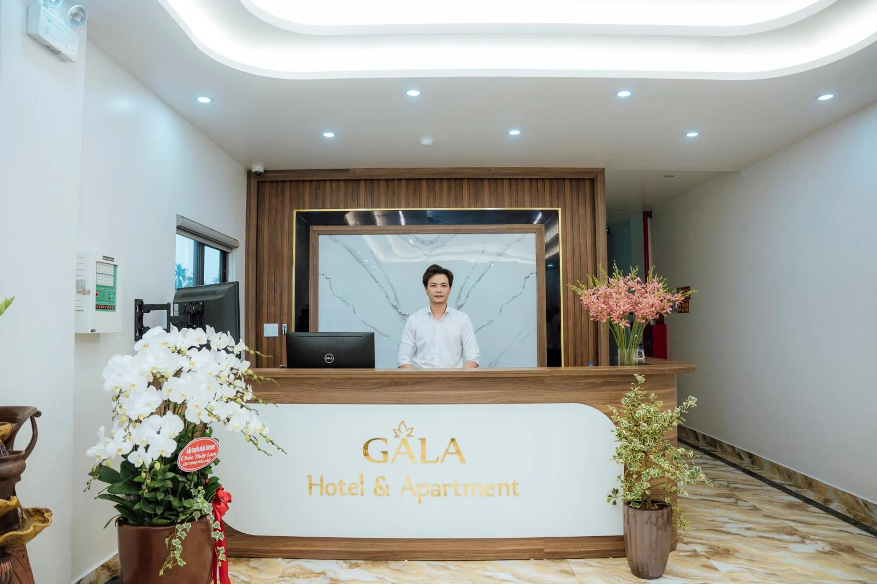 Lobby or reception in Gala Hotel & Apartment