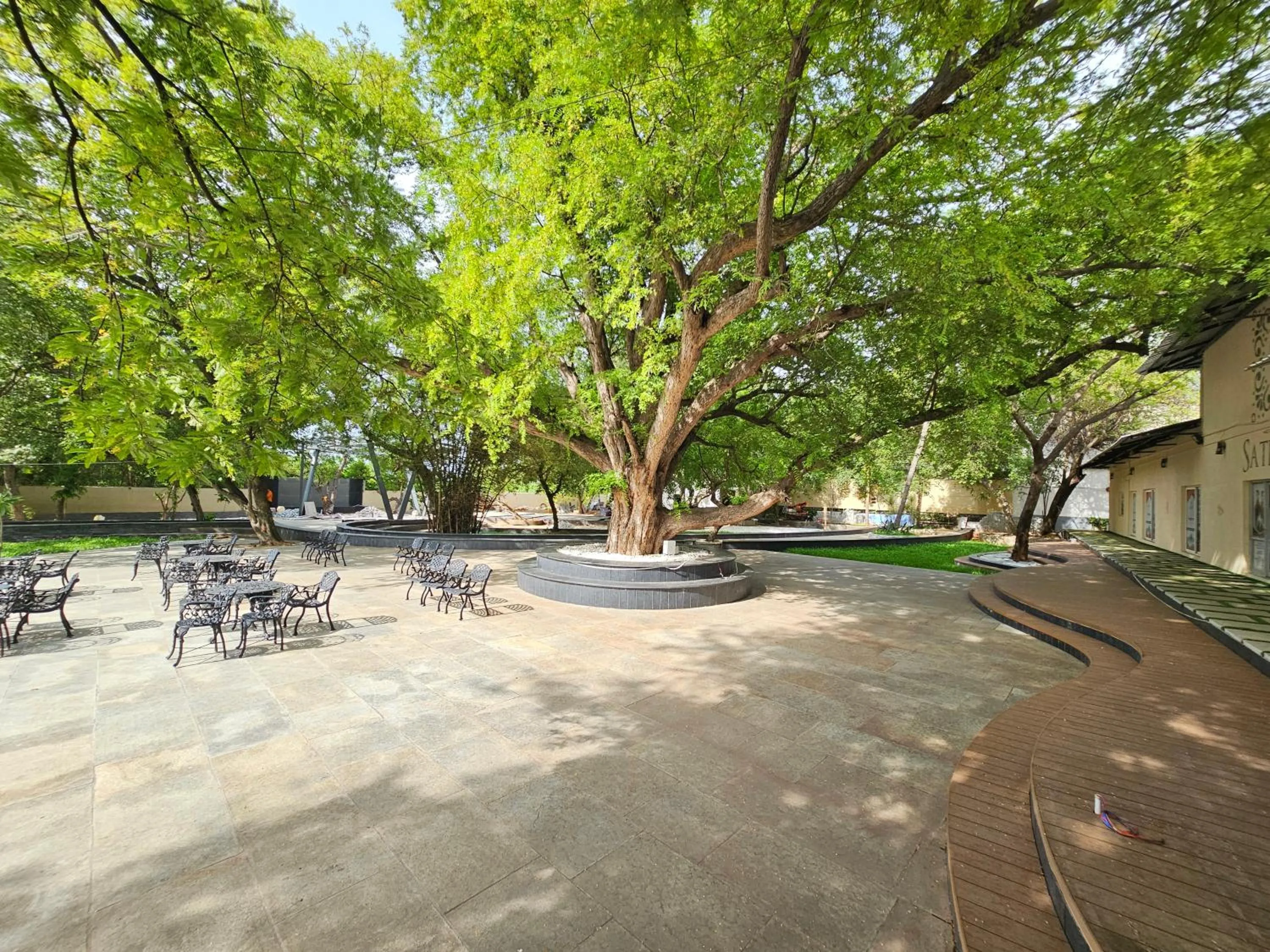 Garden in Sathyam Grand Resorts, Sriperumbudur