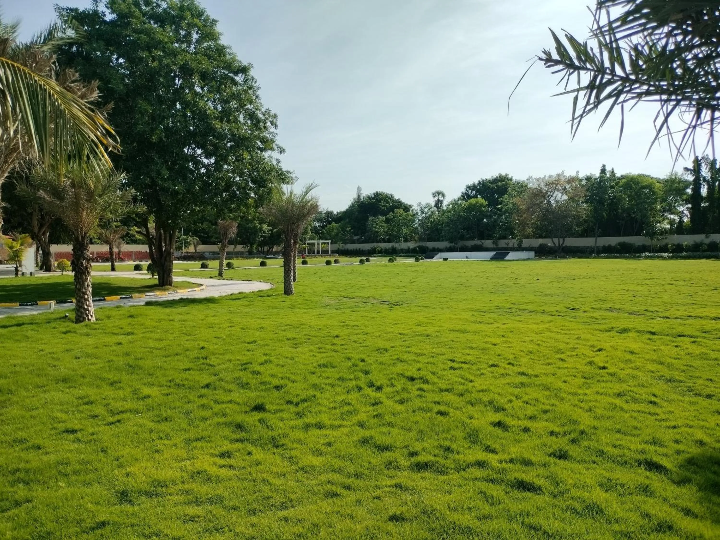 Natural landscape in Sathyam Grand Resorts, Sriperumbudur