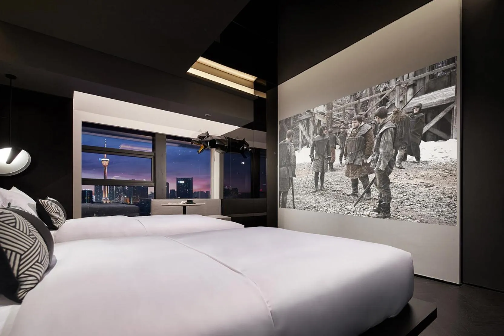 Bed in ISEYA Design Hotel Chengdu Taikoo Li
