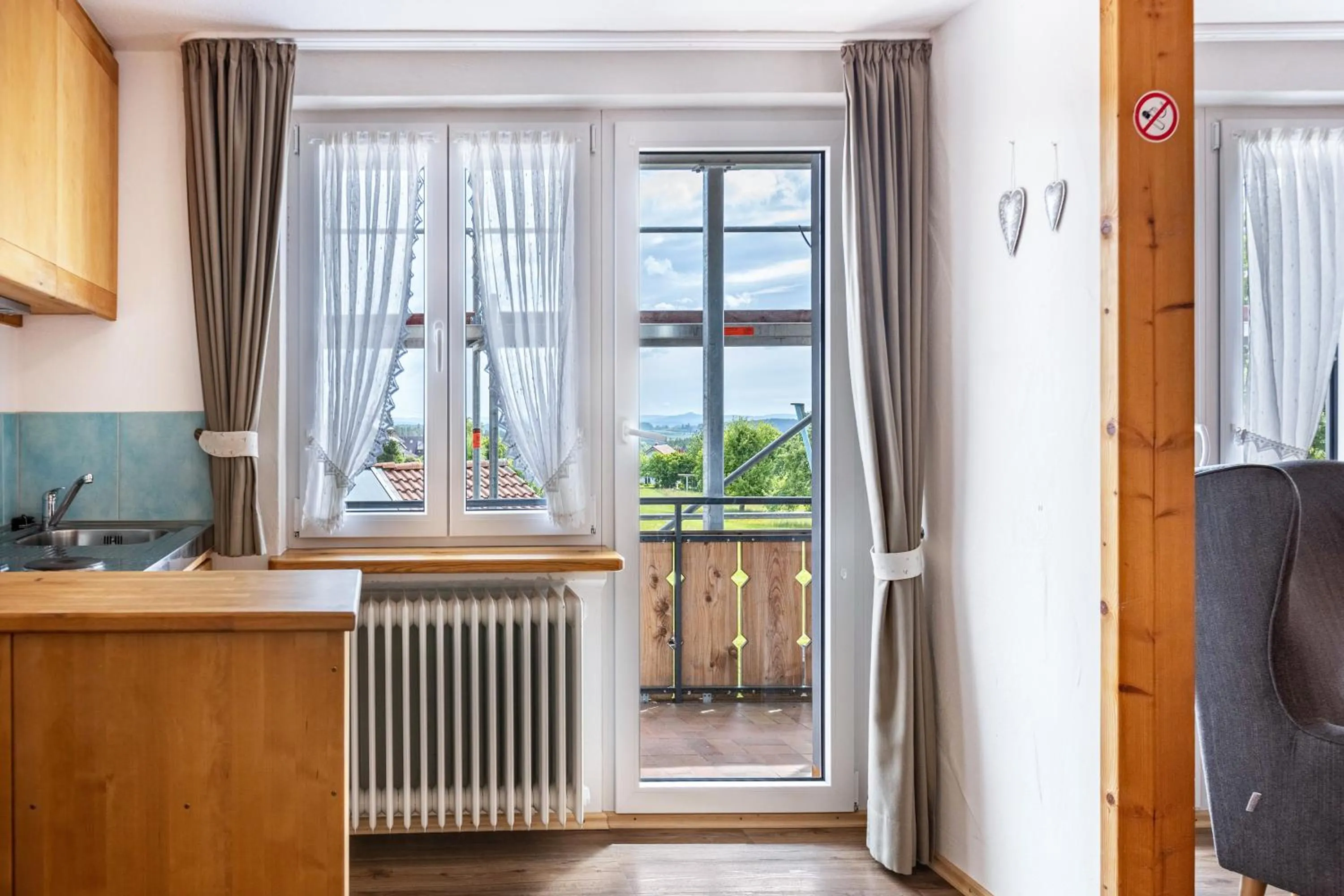 Living room in Pension Ferienwohnung Baarblick