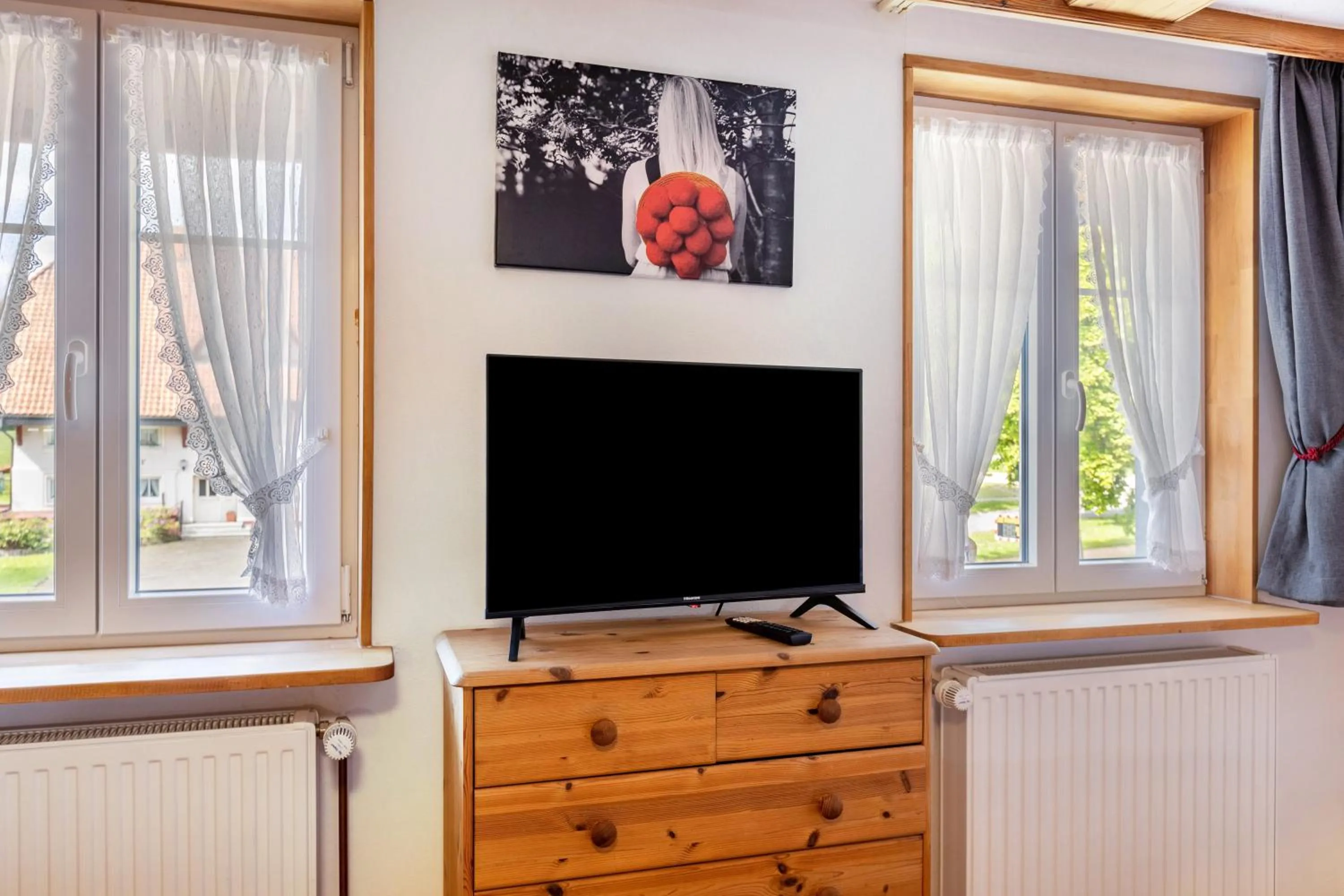 Living room in Pension Ferienwohnung Baarblick