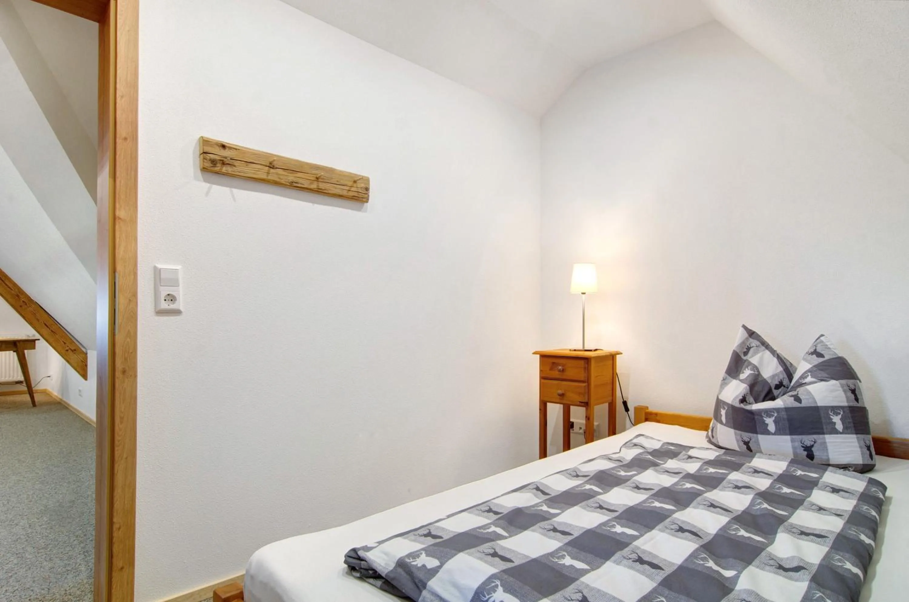 Property building, Bed in Pension Ferienwohnung Baarblick