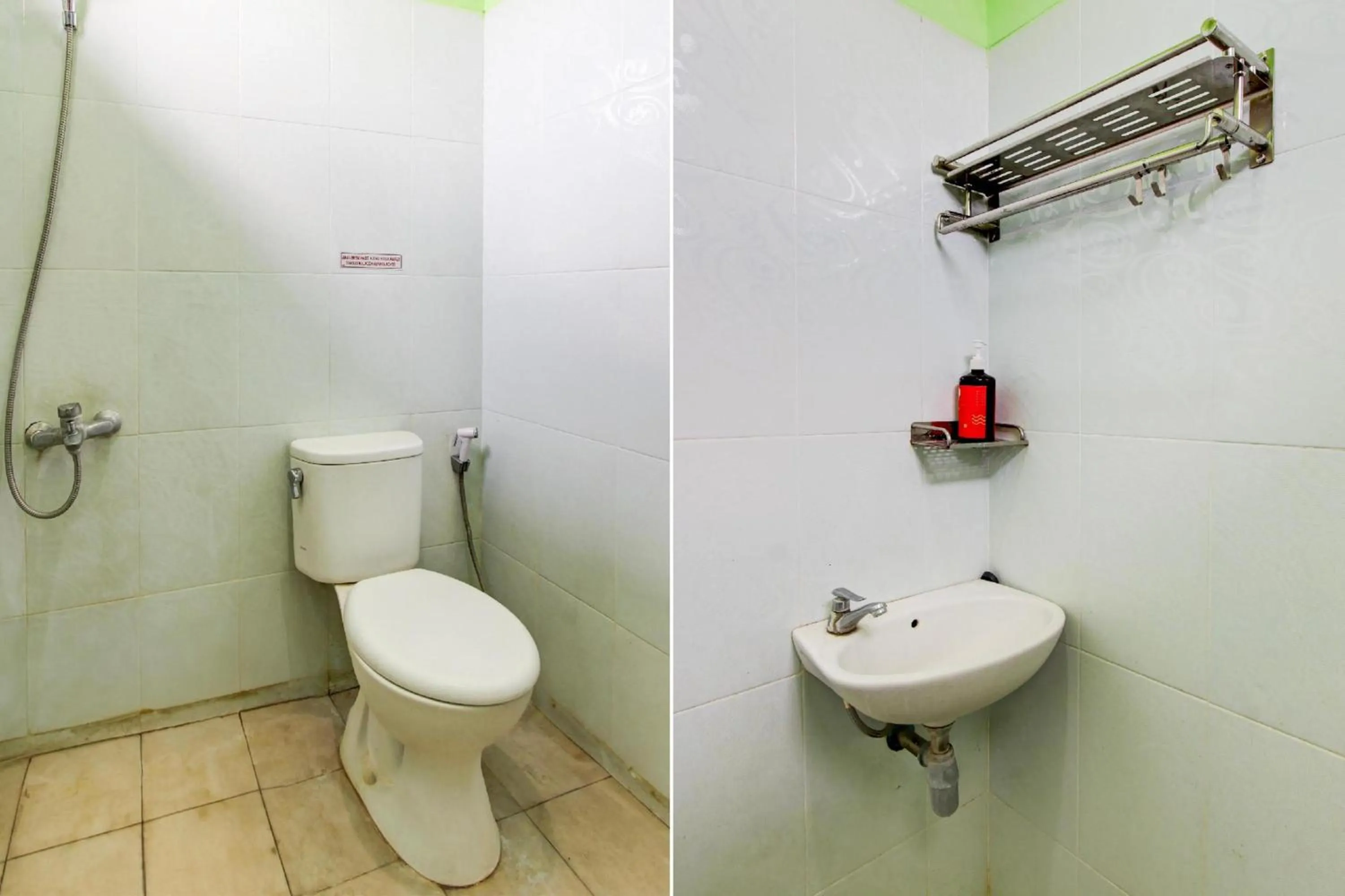 Bathroom in Hotel O Amanah Sejahtera Near Bandara Adi Soemarmo