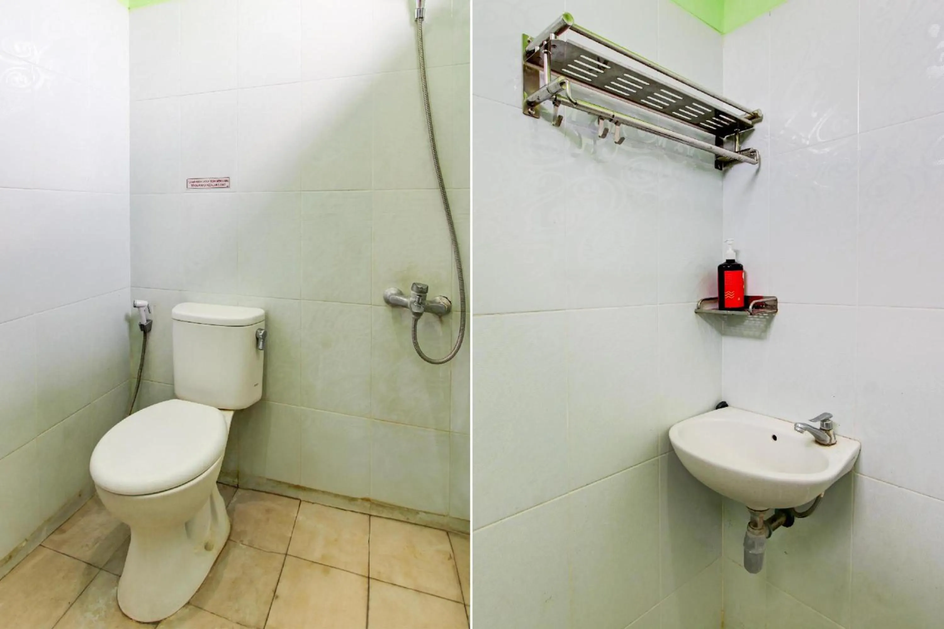 Bathroom in Hotel O Amanah Sejahtera Near Bandara Adi Soemarmo