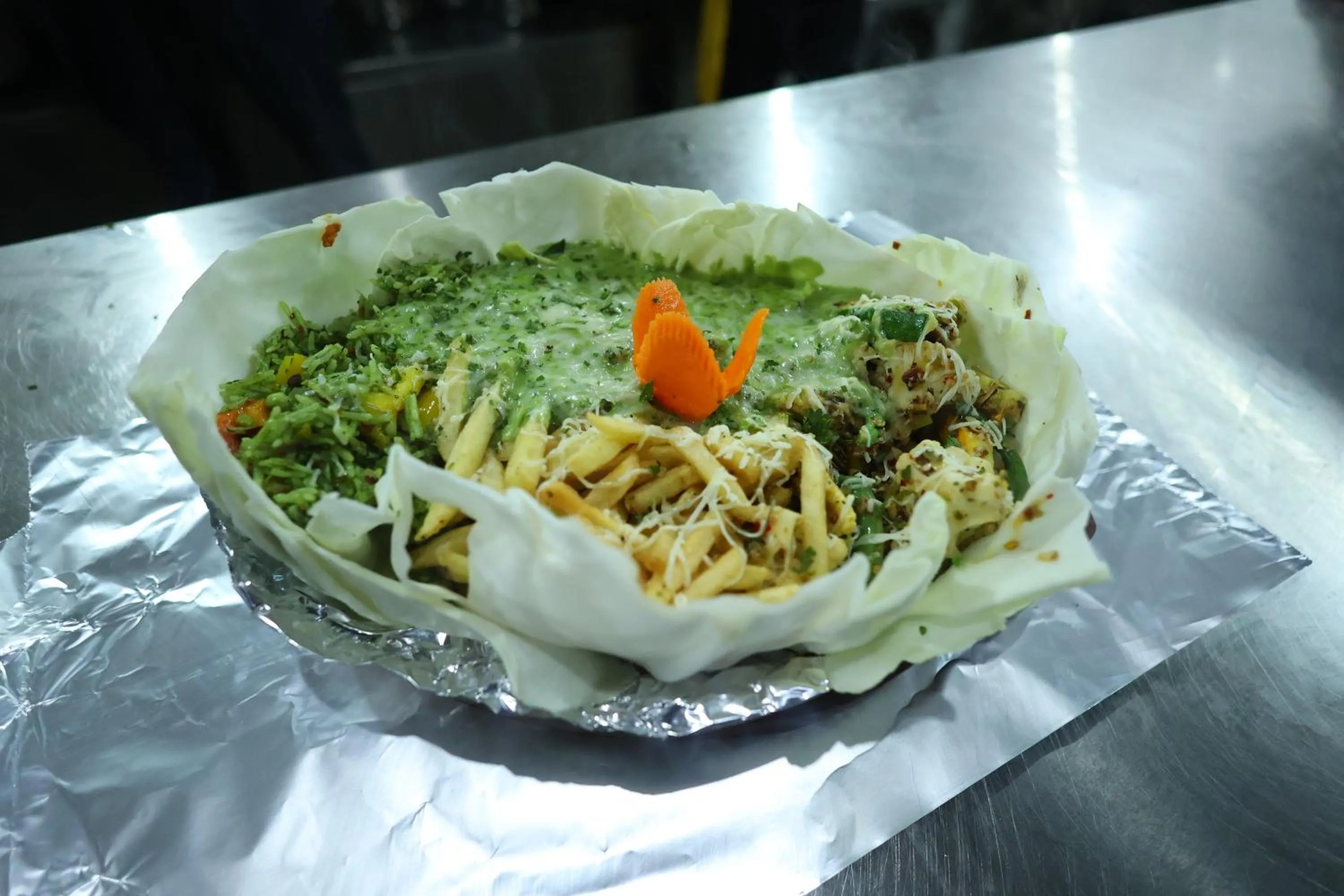 Breakfast in Hotel Grand Haveli