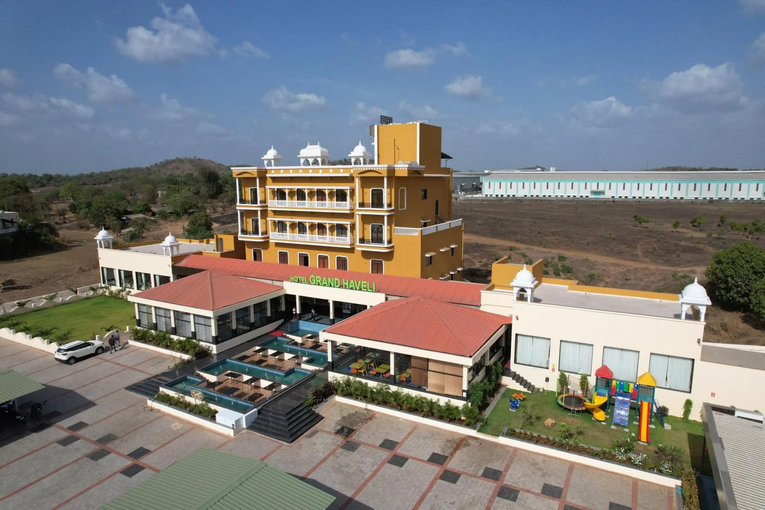 Property building in Hotel Grand Haveli