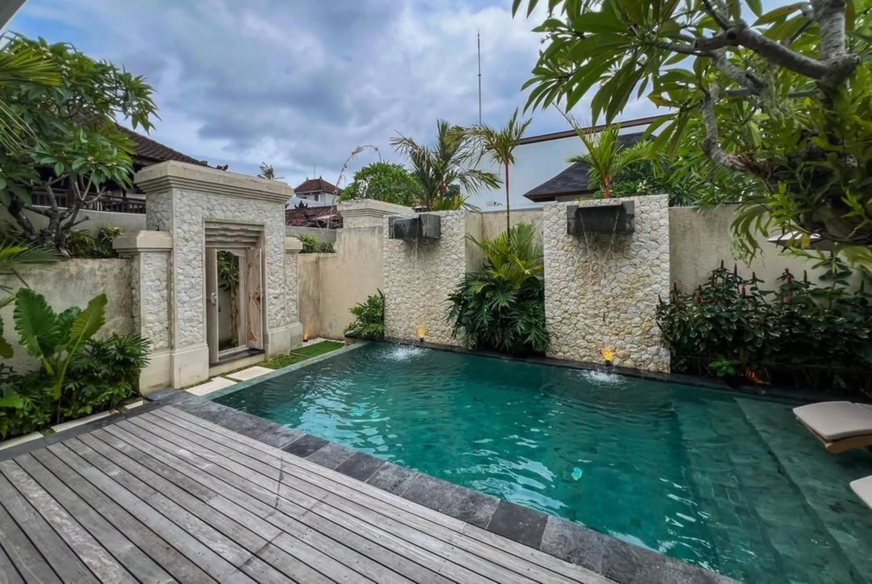 Pool view in The Arca Villas by GenuineHost