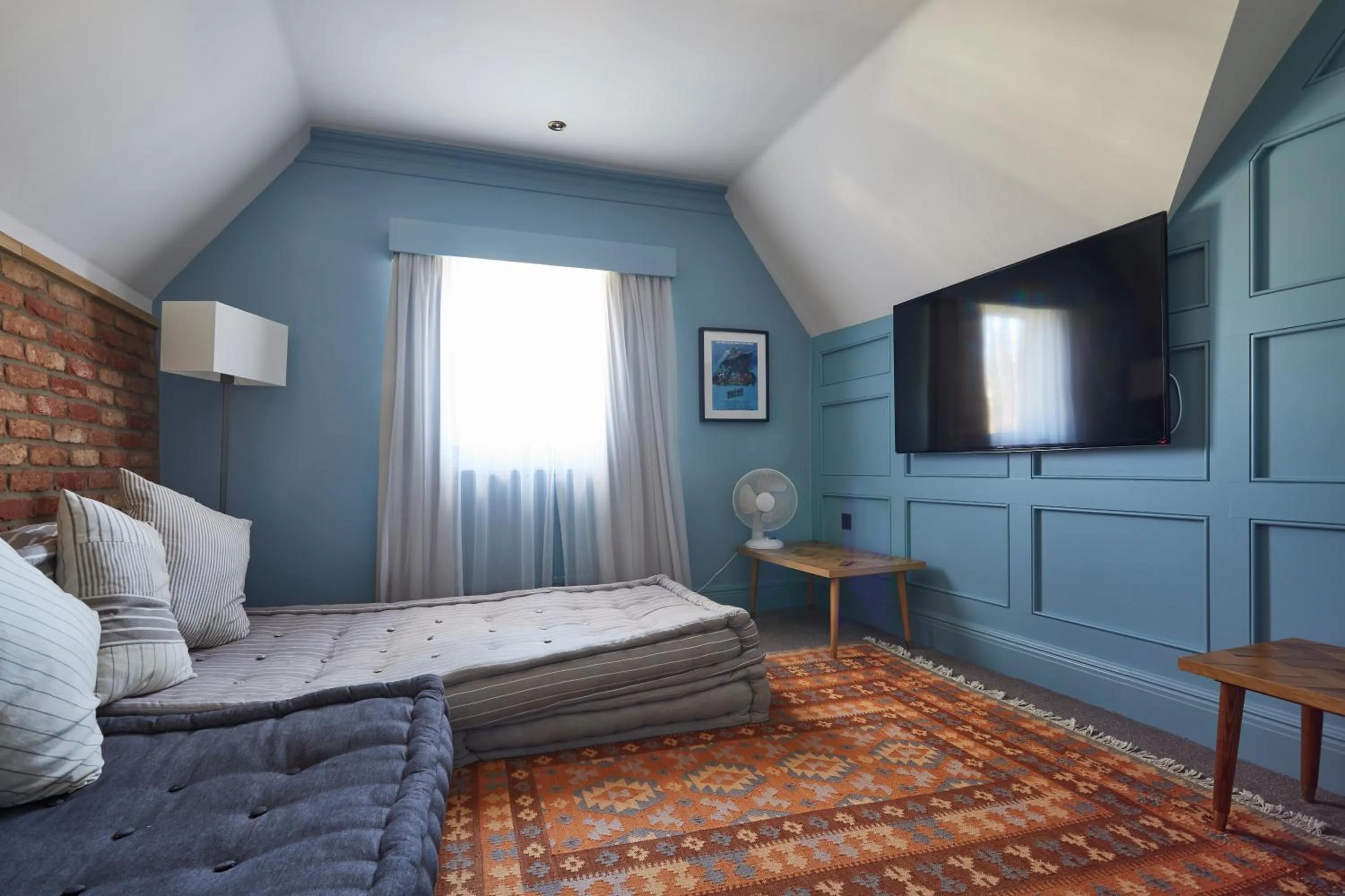 Seating area, Bed in The Great House, Sonning, Berkshire