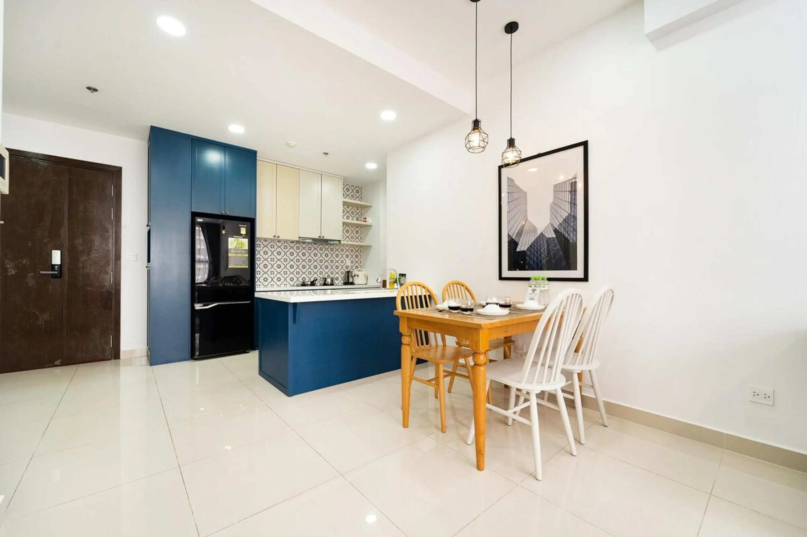 Kitchen or kitchenette in The RiverGate Apartments & Condo Saigon