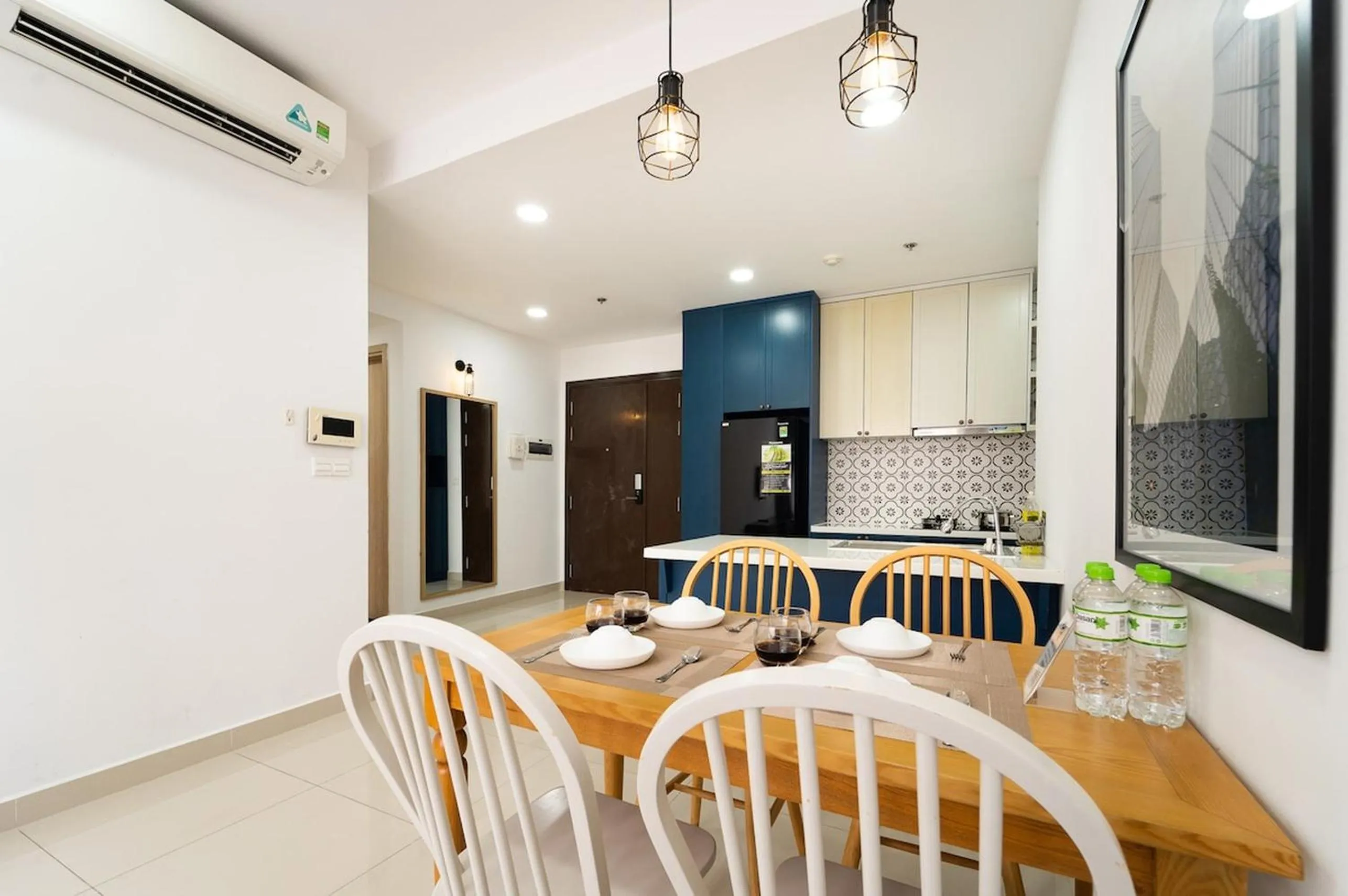 Kitchen or kitchenette in The RiverGate Apartments & Condo Saigon