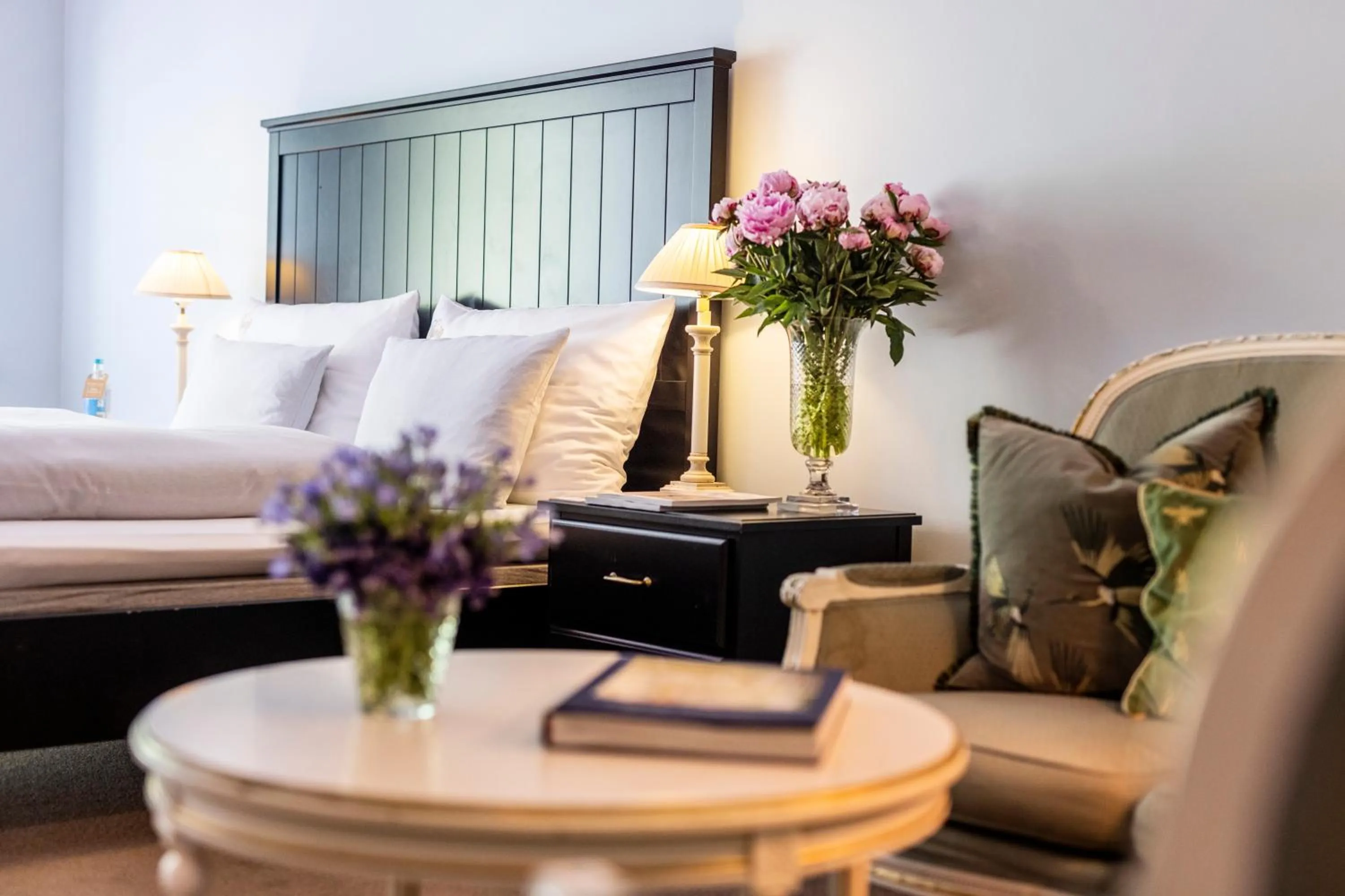 Bed in Dyvig Badehotel