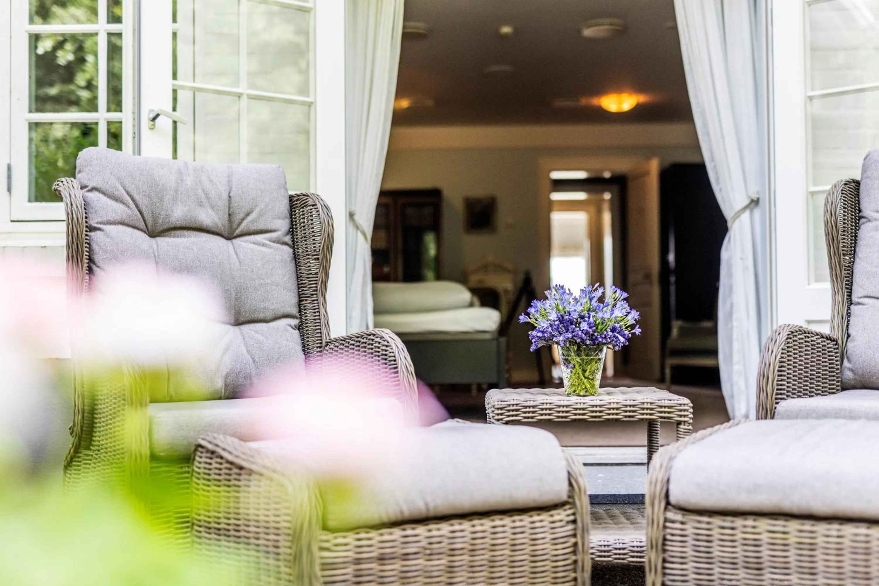 Seating area in Dyvig Badehotel