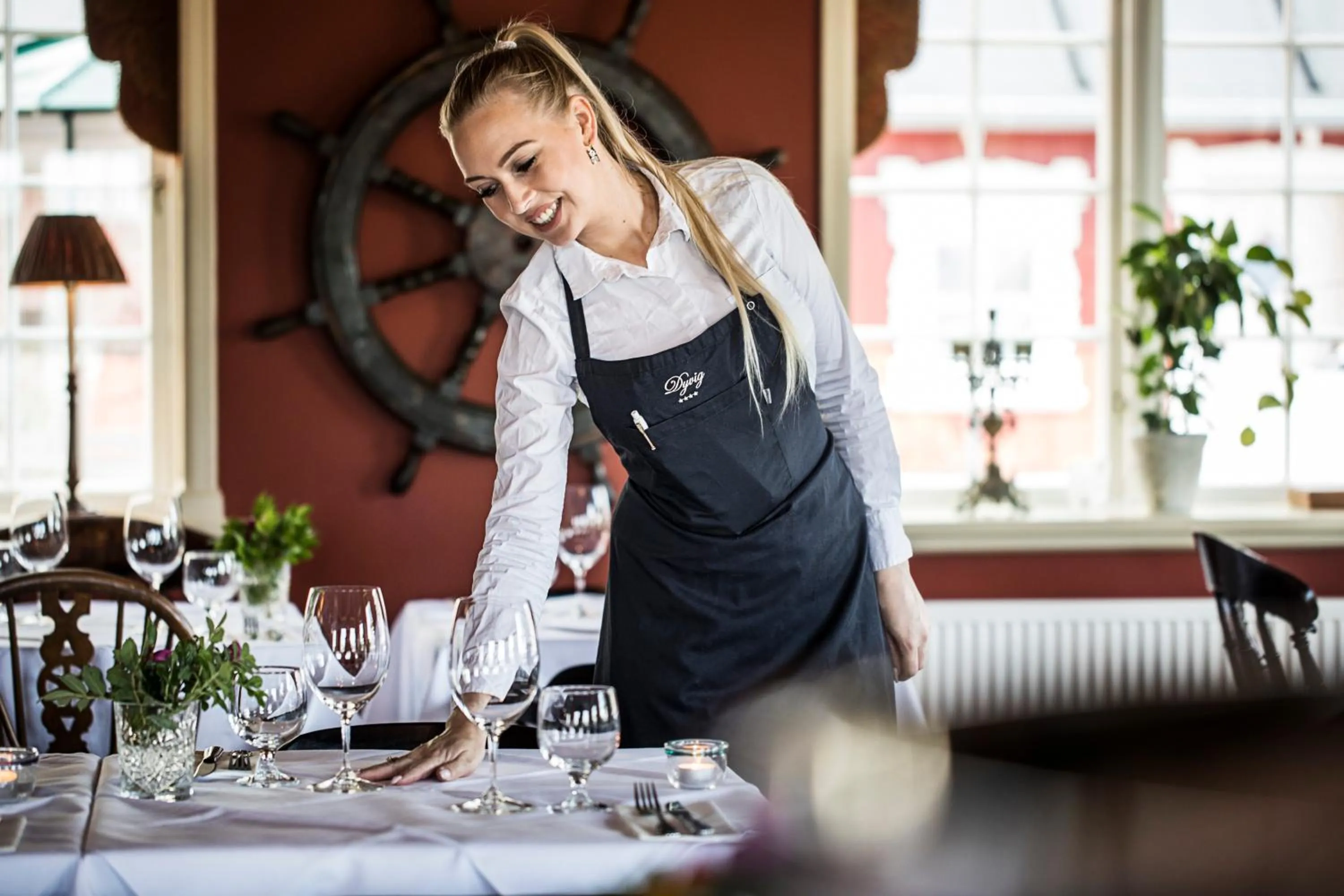 Restaurant/places to eat in Dyvig Badehotel