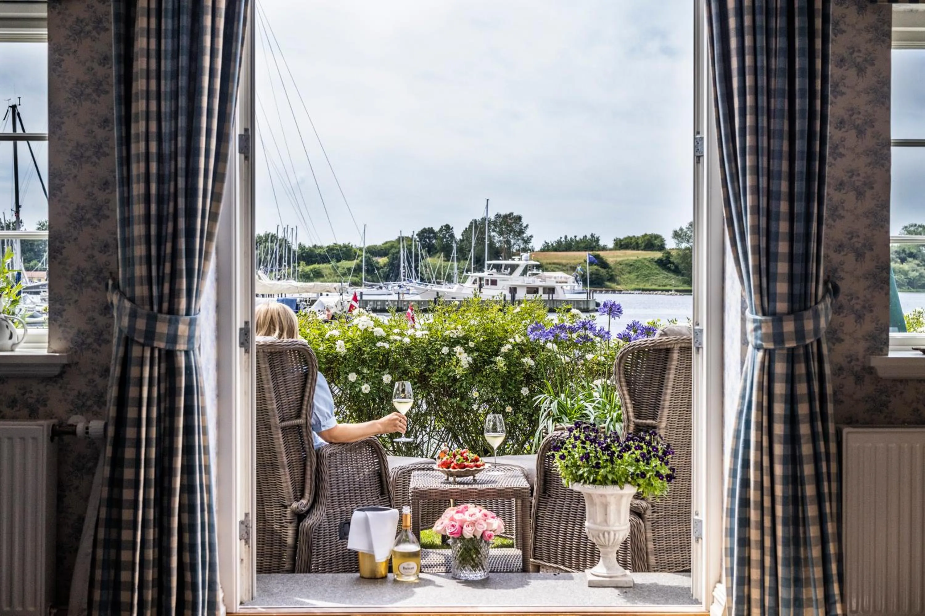 View (from property/room) in Dyvig Badehotel