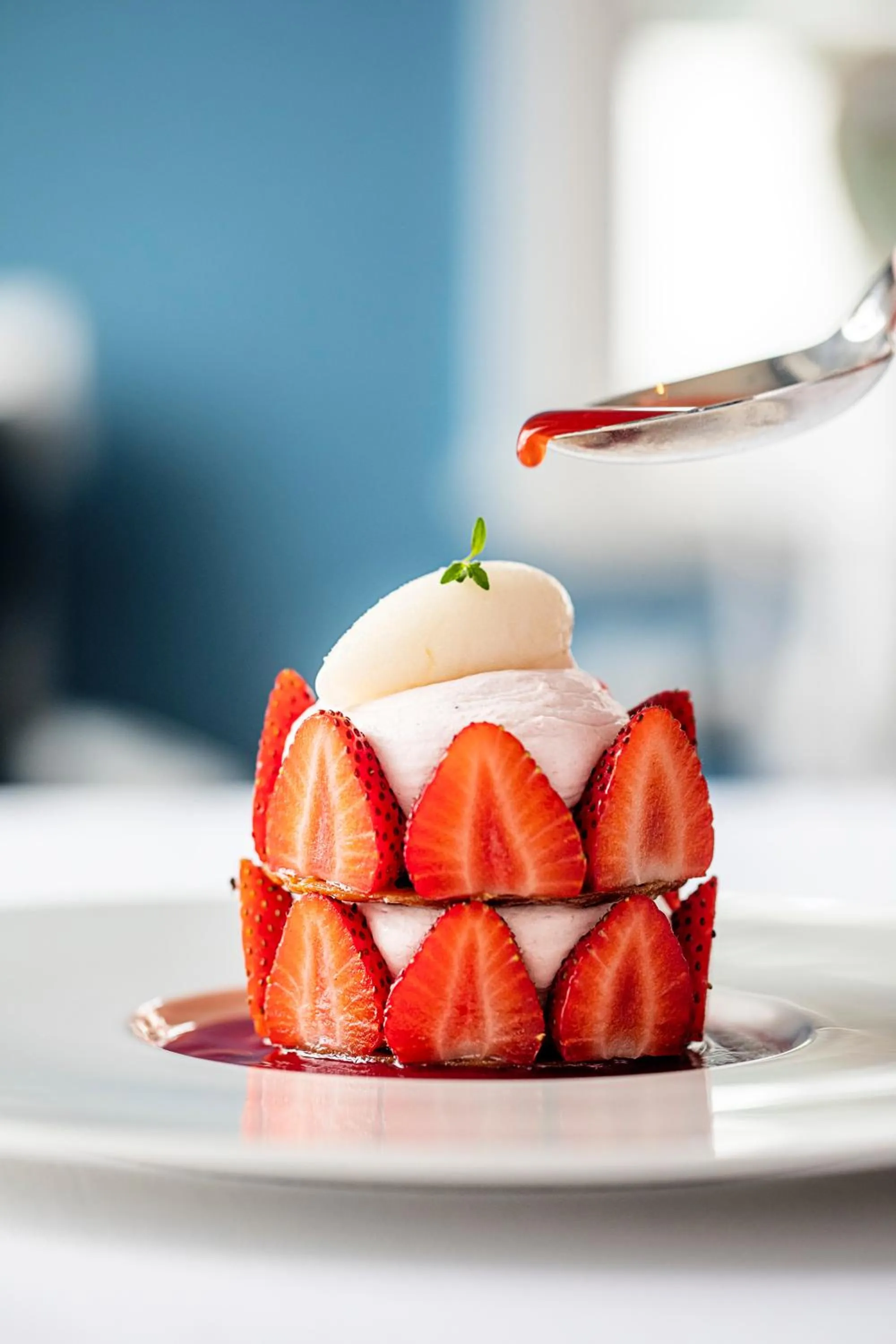 Restaurant/places to eat in Dyvig Badehotel