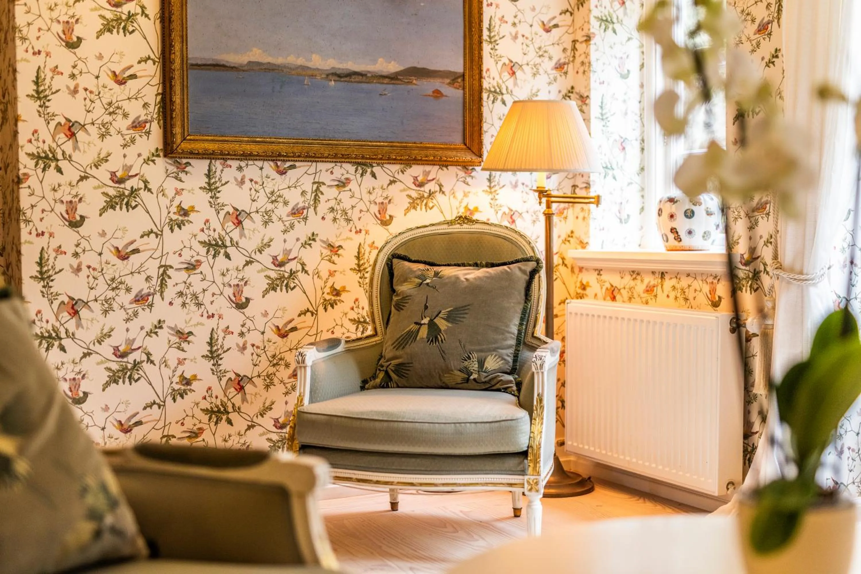 Living room in Dyvig Badehotel