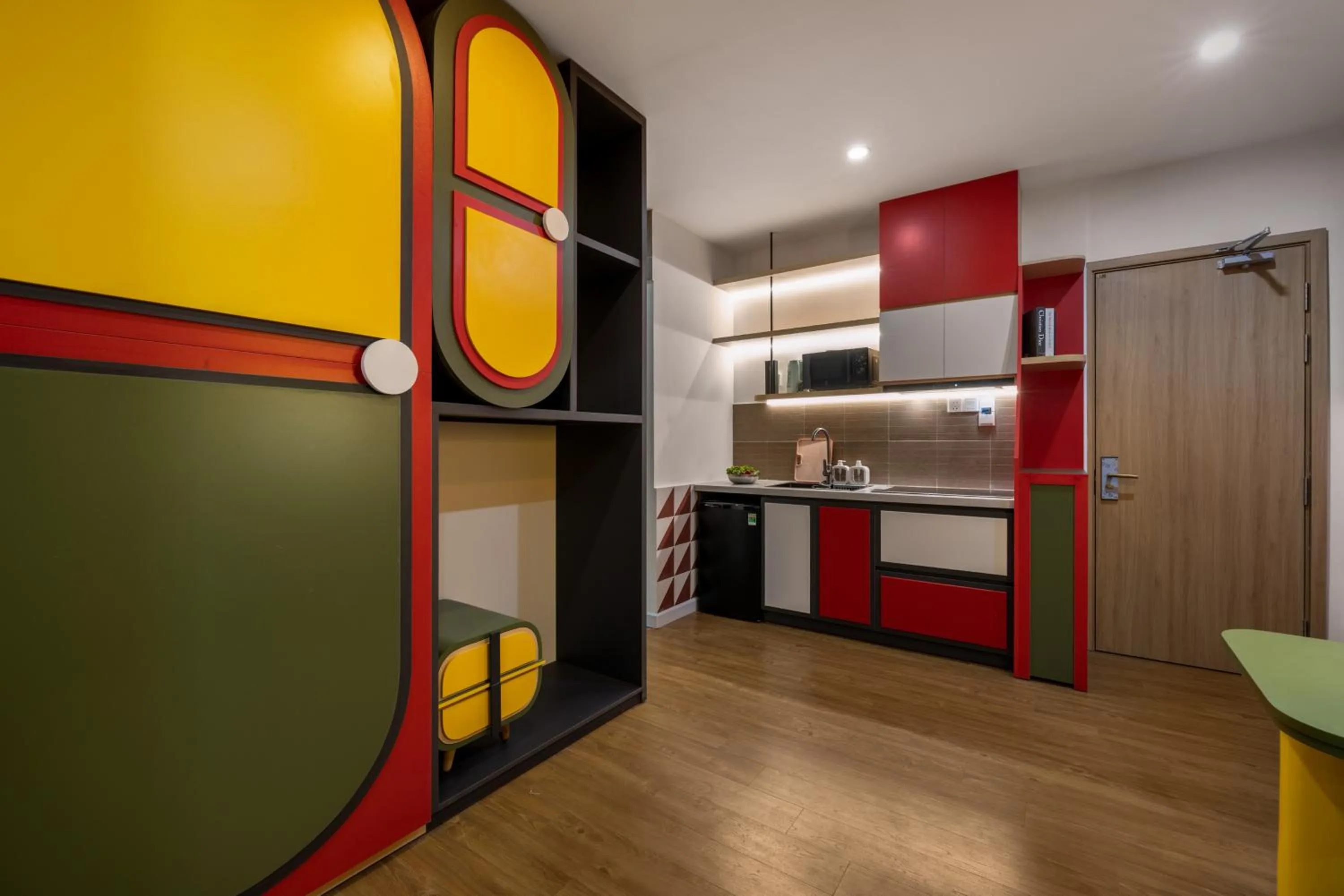 stove in Q Apartment Da Nang